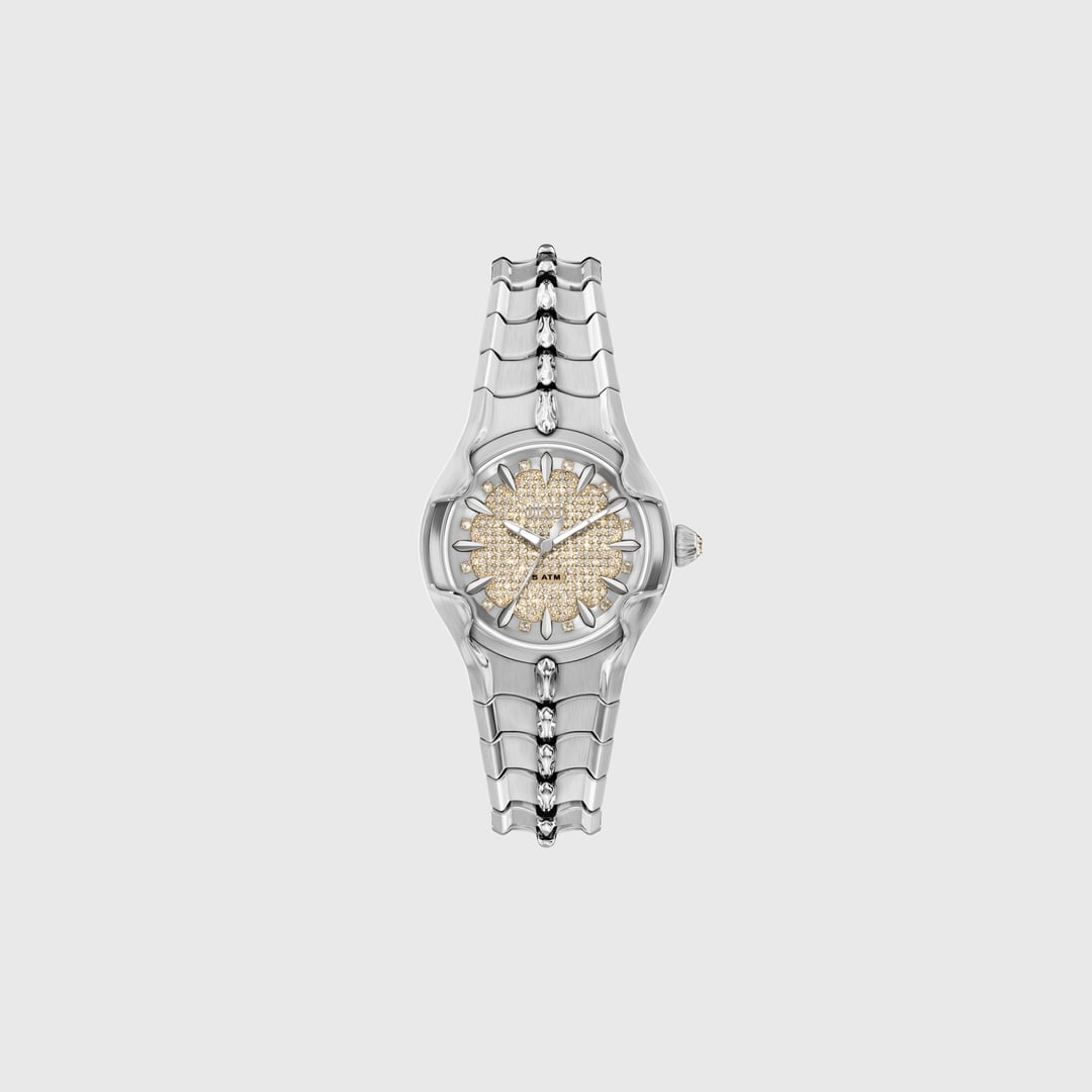 Diesel - Vert Stainless Steel Watch - Timeframes - Man - Silver