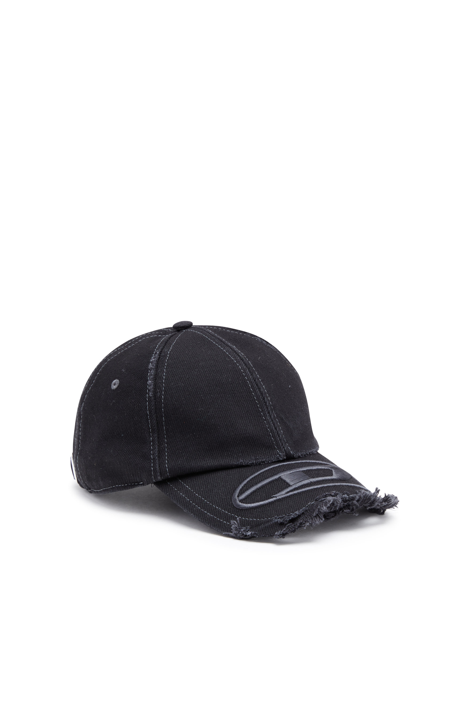 Diesel - Cappello da baseball con visiera ricamata - Cappelli - Uomo - Bianco