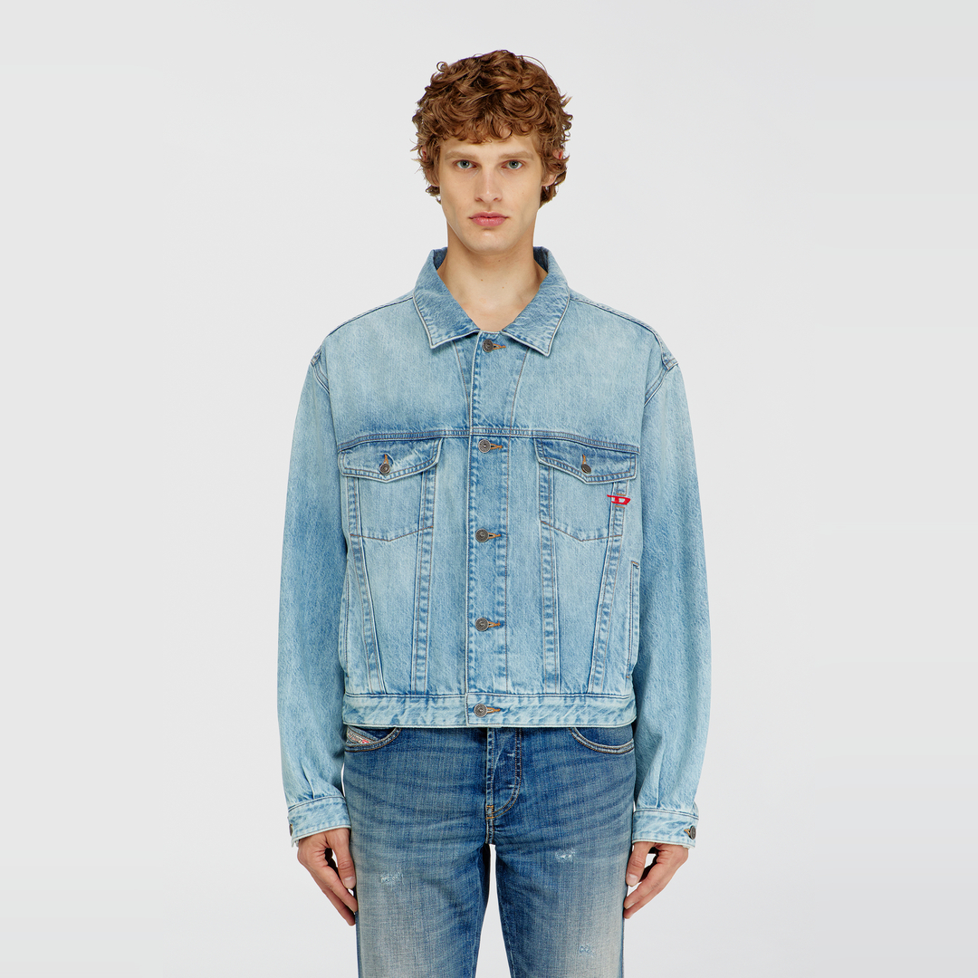Diesel - Trucker jacket in denim - Denim Jackets - Unisex - Blue