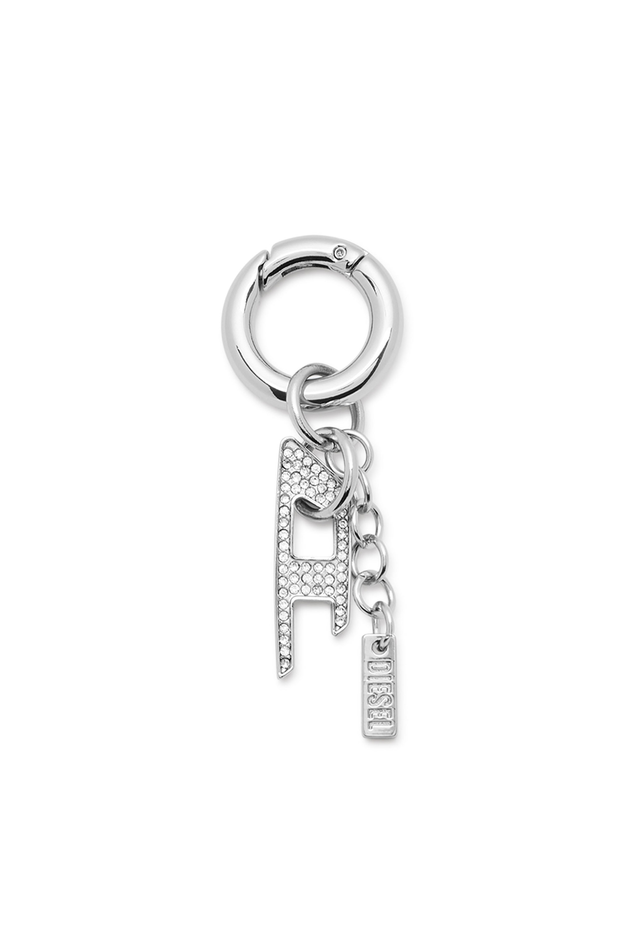 Diesel Unisex Hopea - Charm With Rhinestone D Charm - Charms And Keyrings Uni
