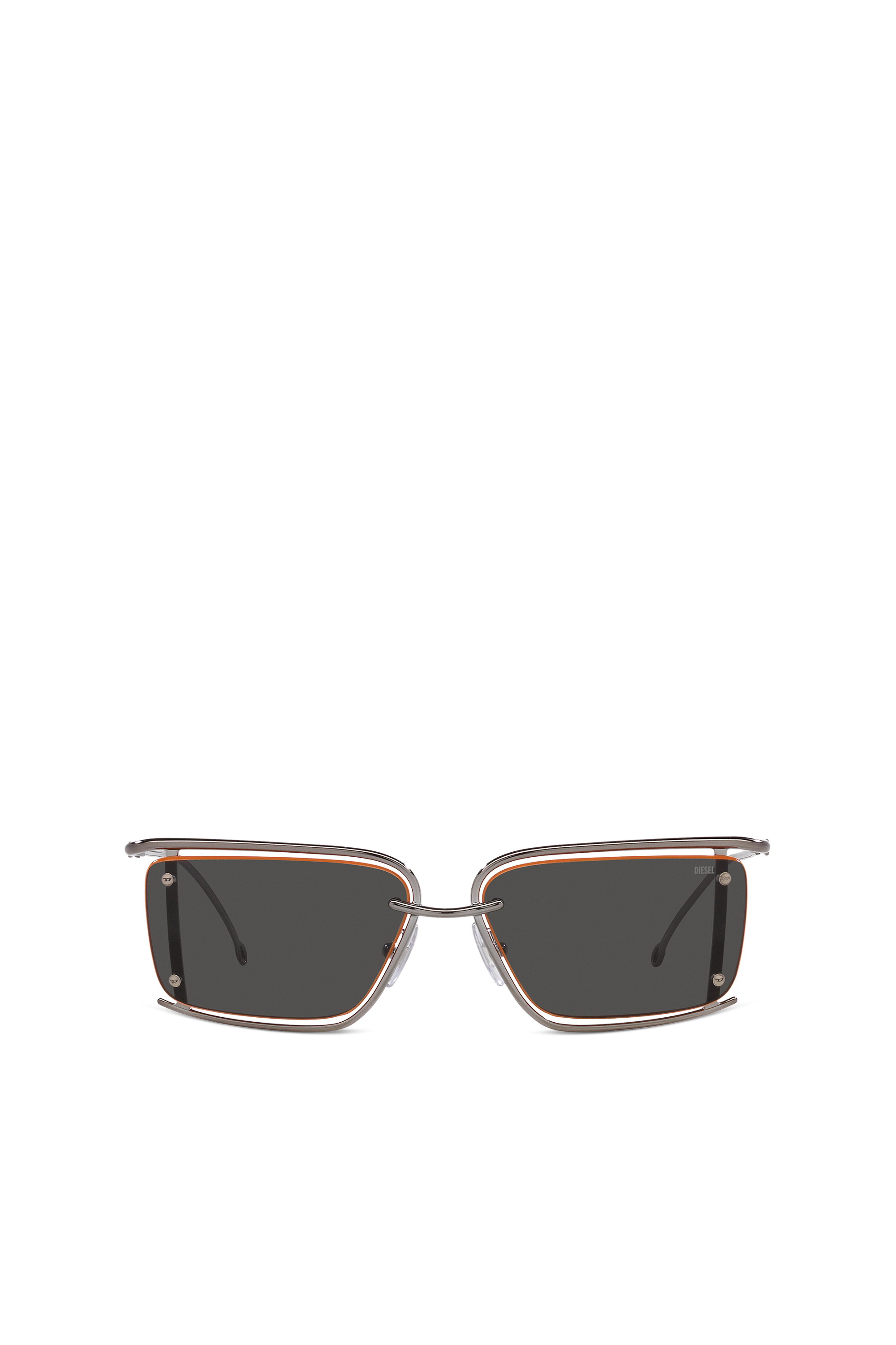 Diesel - Rectangle sunglasses - Sunglasses - Unisex - Black