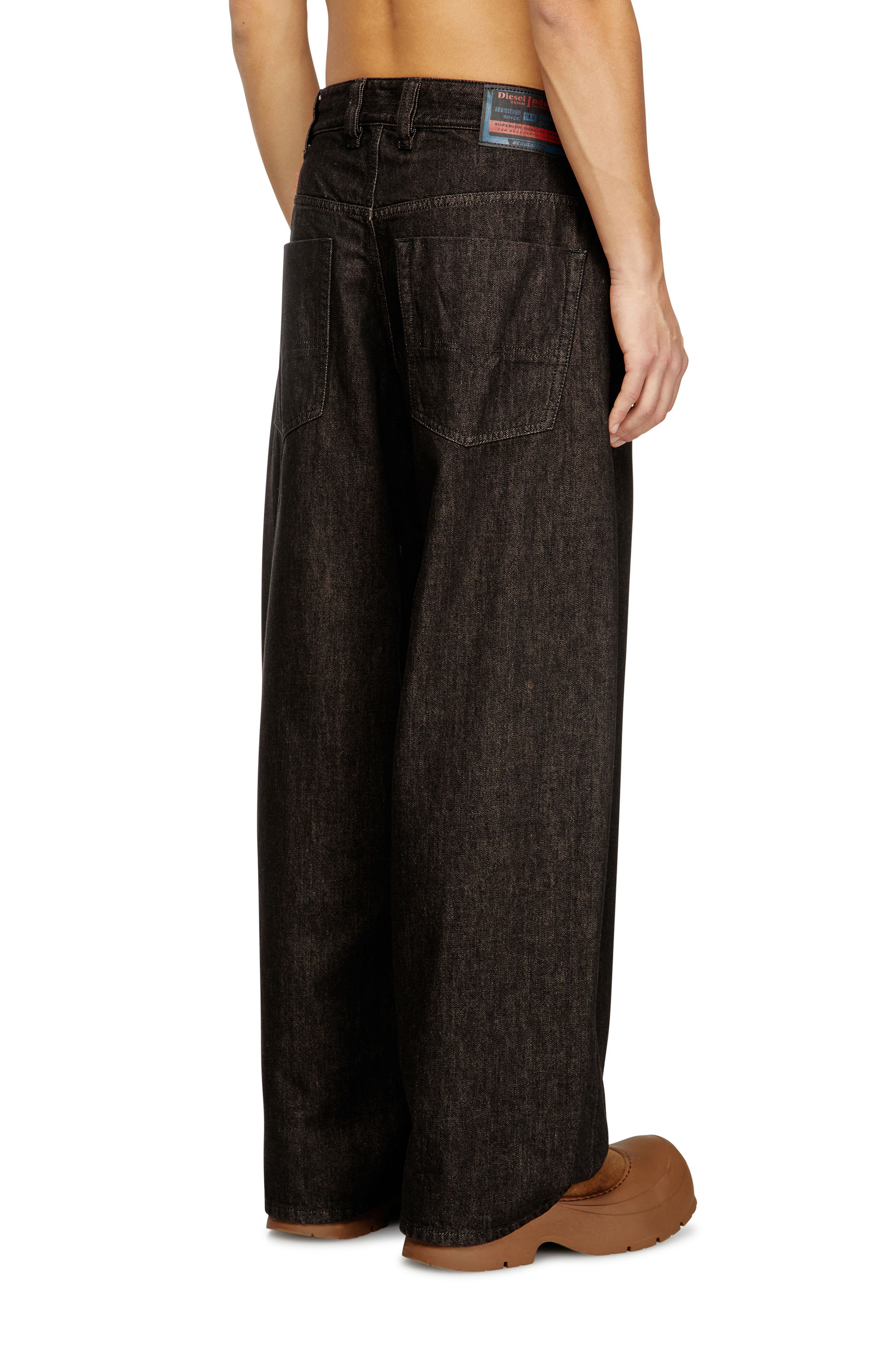 Diesel - Unisex's Relaxed Jeans 1997 D-Enim-M 09N25, Black/Dark grey - 3