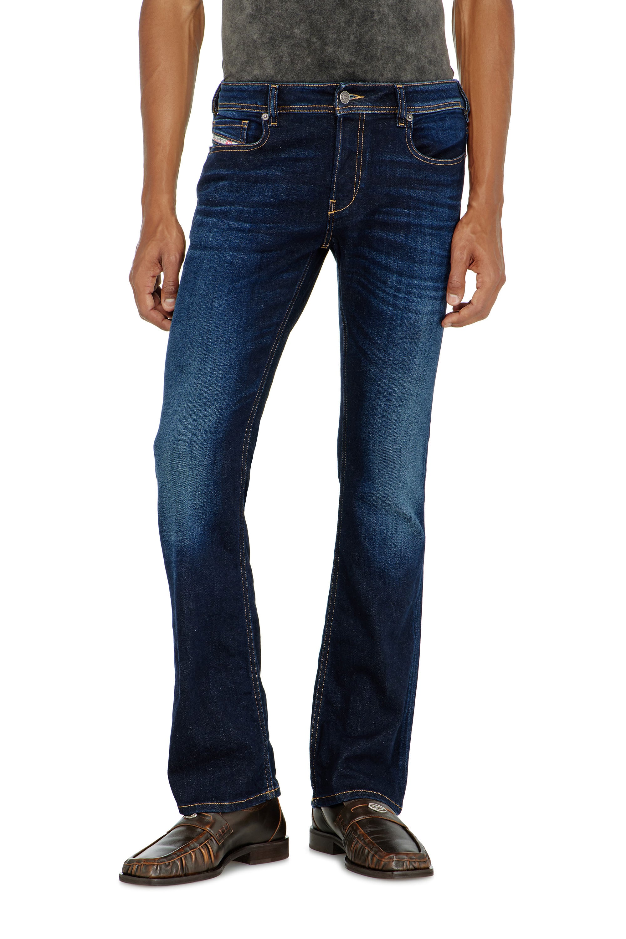 Diesel Bootcut Jeans Low Waist 2007 Zatiny, Dark blue, Button fly