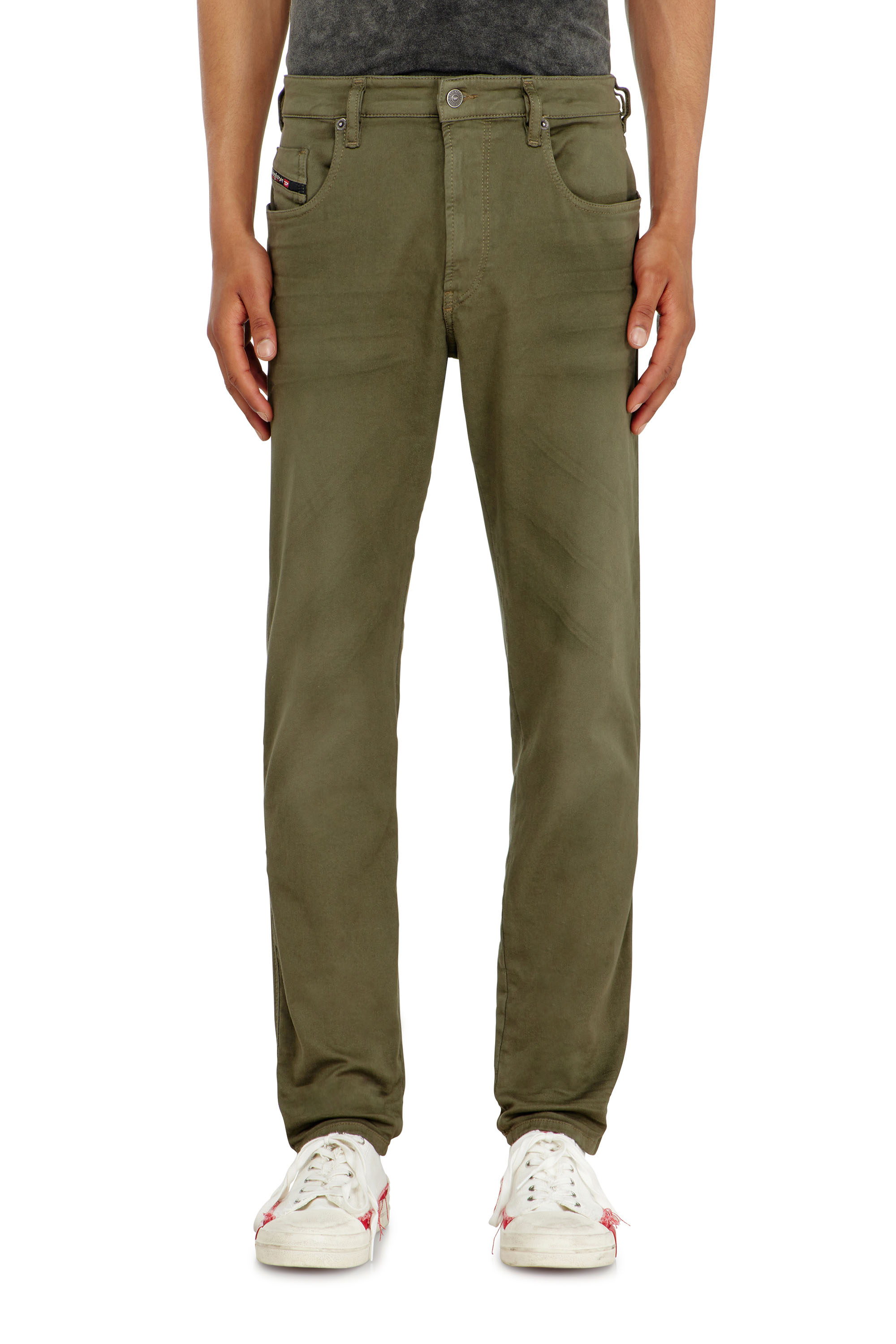 Diesel Men's Green - Slim Regular Waist 2062 D-Strukt Joggjeans - Jeans - Man Size 28