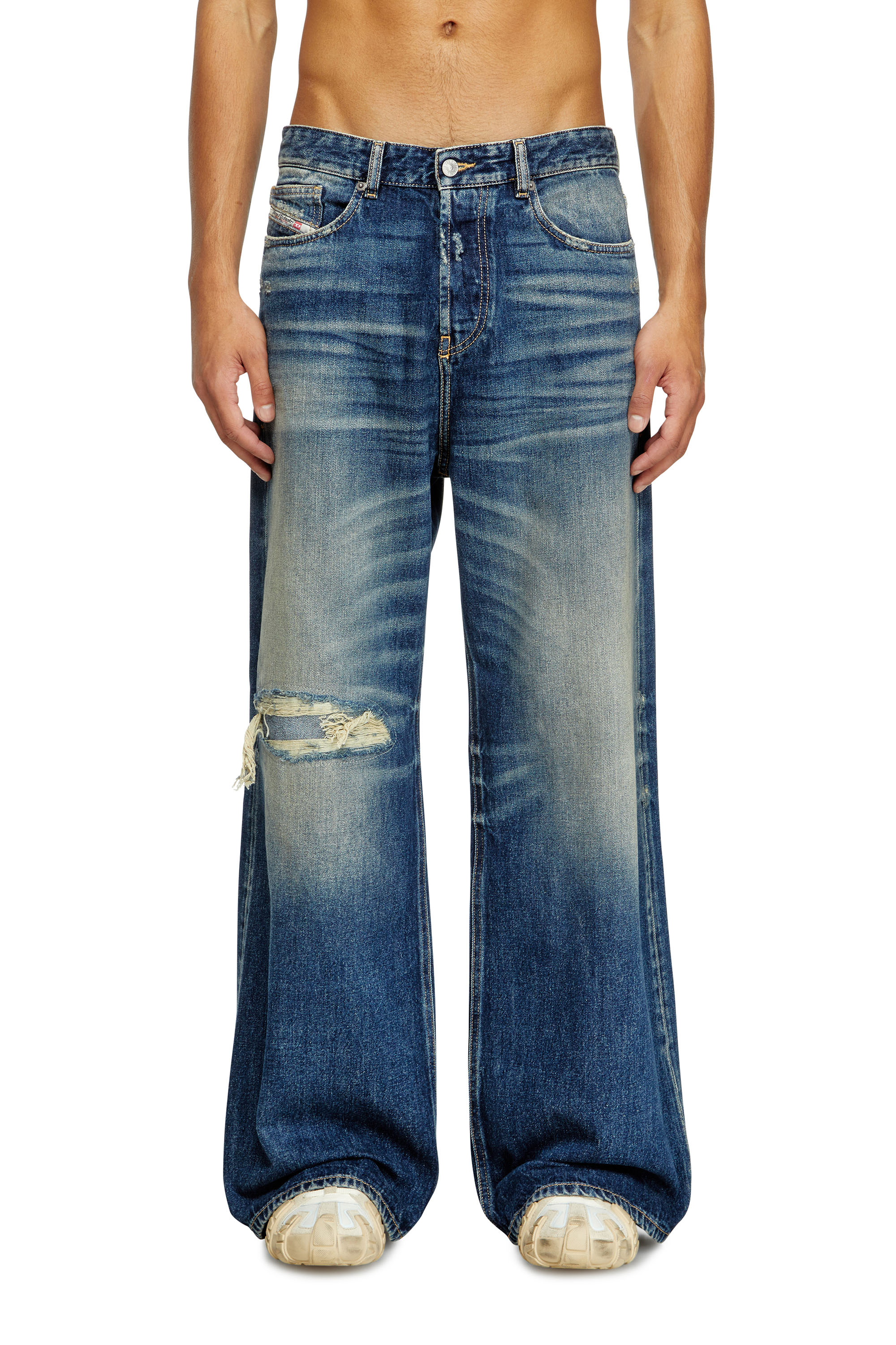 Diesel - Relaxed Jeans - D-Rise - Jeans - Man - Blue
