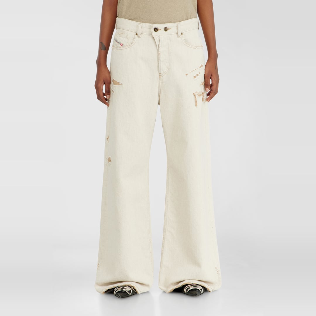 Diesel Relaxed Jeans Low Waist 1996 D-Sire, Colored, Button fly