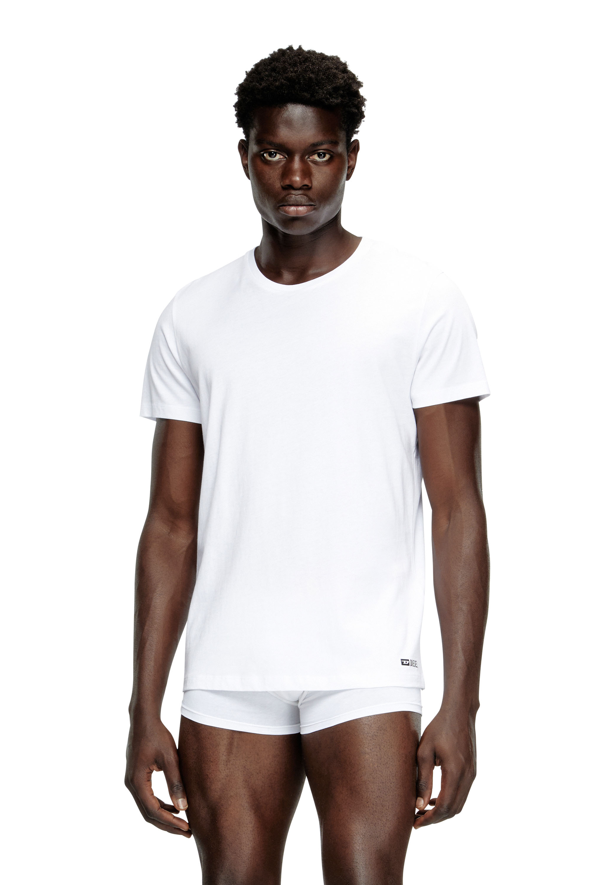 Diesel Mænd Hvid - Three-Pack Of T-Shirts - Tops - Man Lille