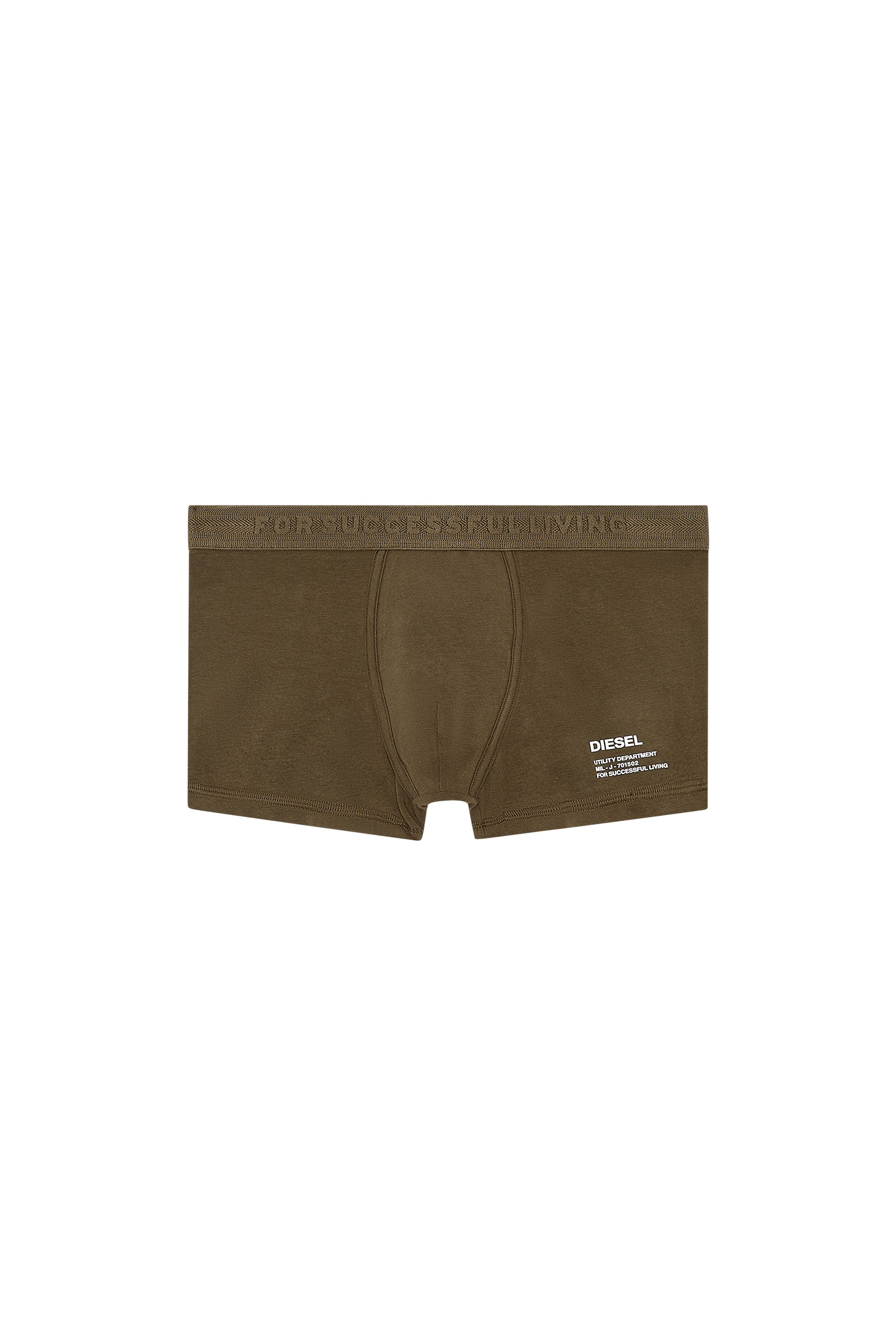 Diesel - Boxer briefs with utility print - Trunks - Man - Green