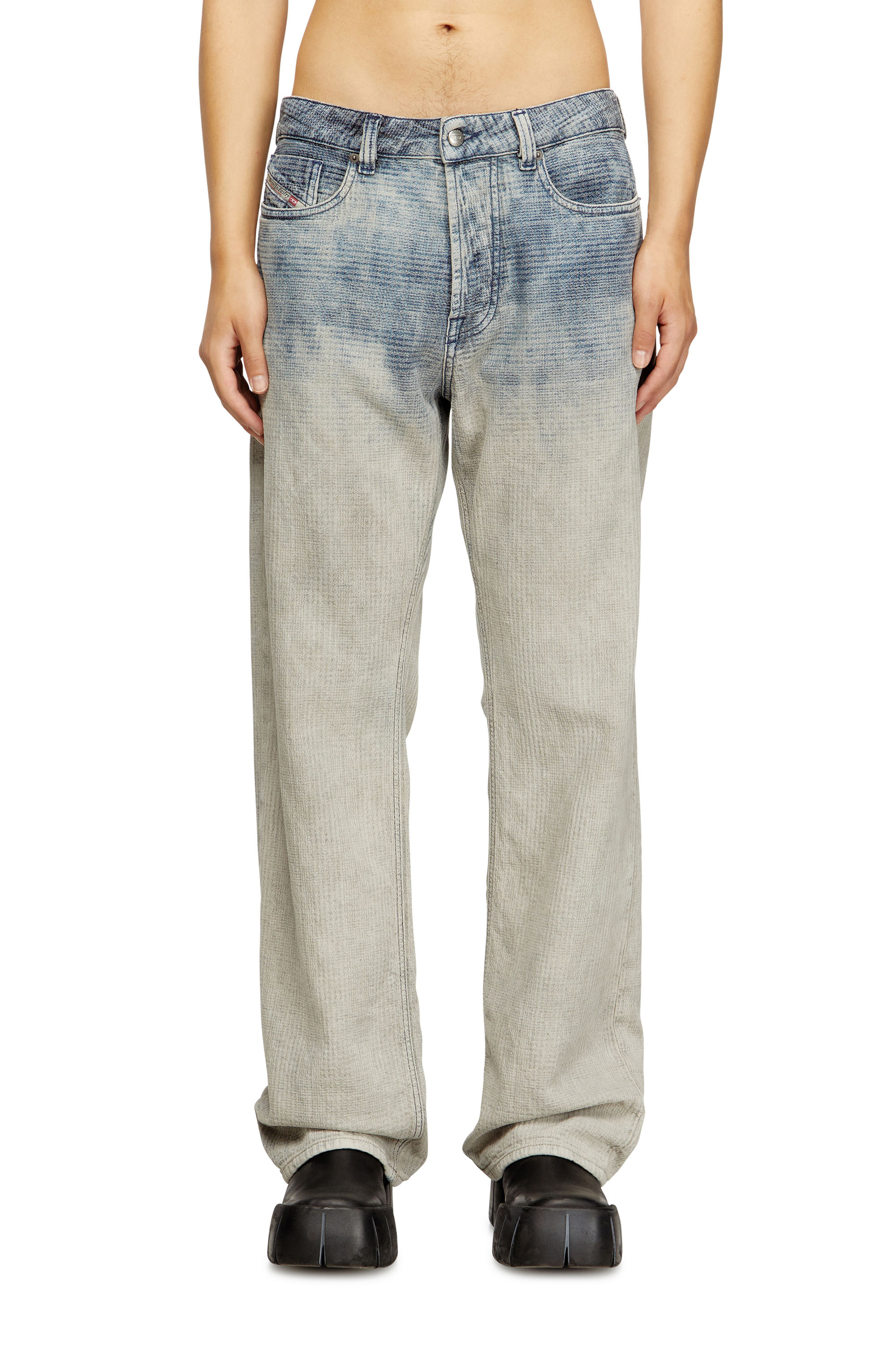 Diesel Miesten Sininen - Relaxed Jeans Regular Waist 1980 D-Eeper - Jeans - Man Koko 31