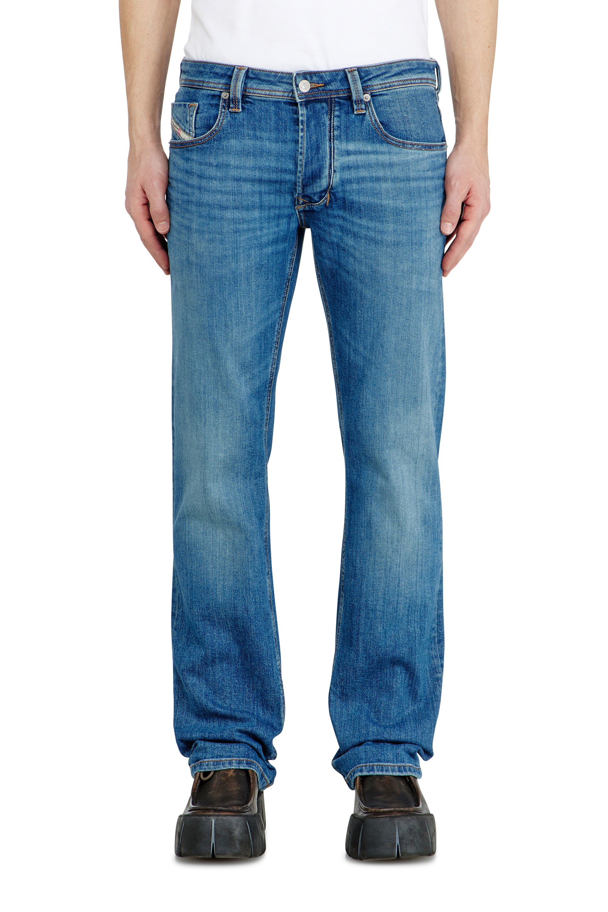 Diesel Homem Azul - Regular Jeans Low Waist 1985 Larkee - Jeans - Man Tamanho 27