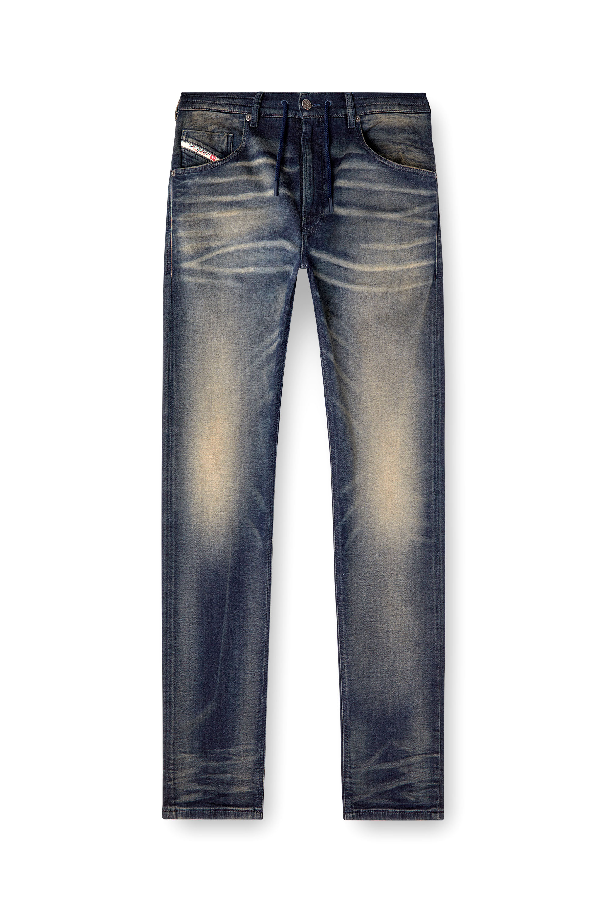Diesel - Man's Regular 2032 D-Krooley Joggjeans® 068PM, Dark Blue - 3