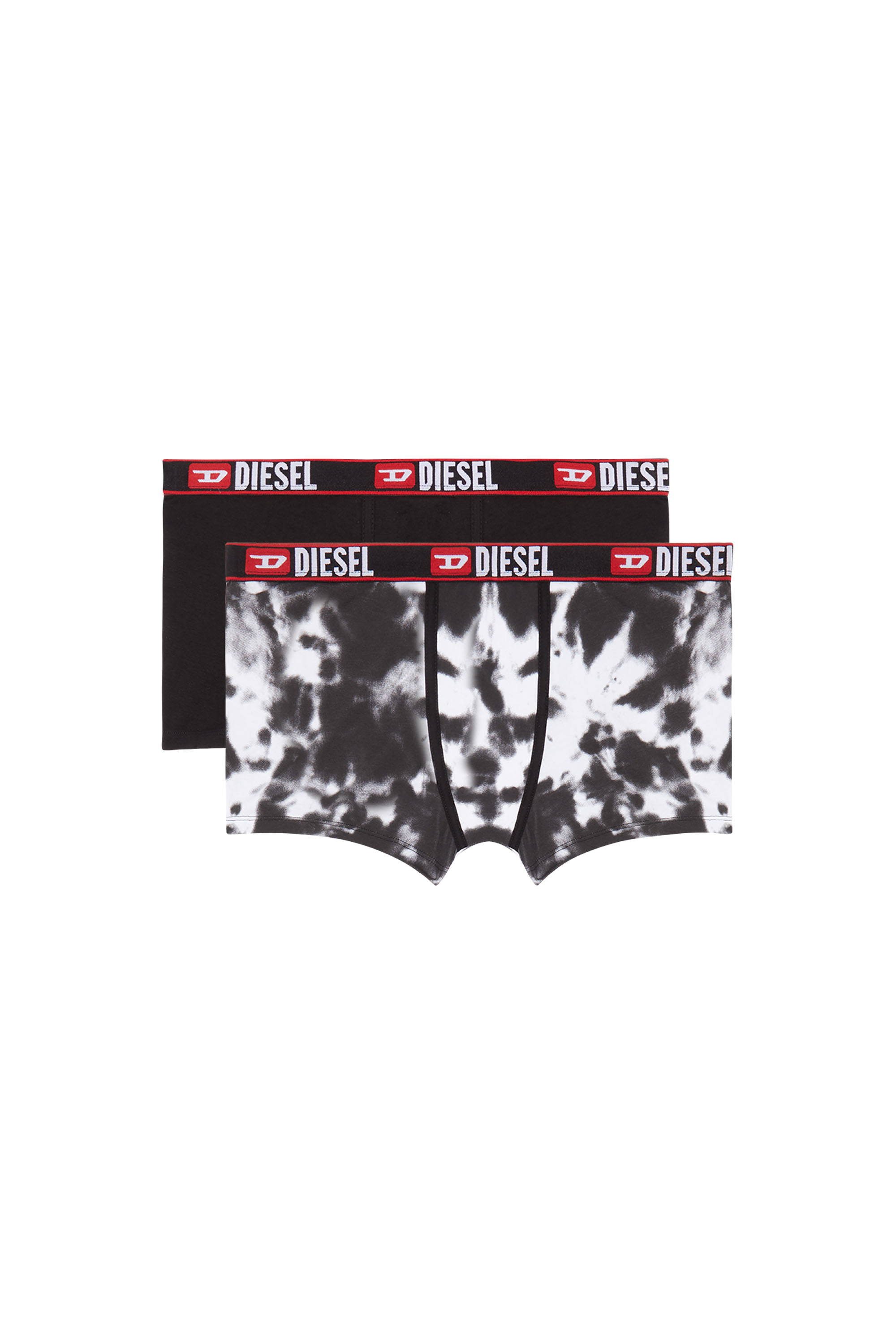 Diesel - Two-pack boxer briefs plain and tie-dye - Panties - Woman - Multicolor