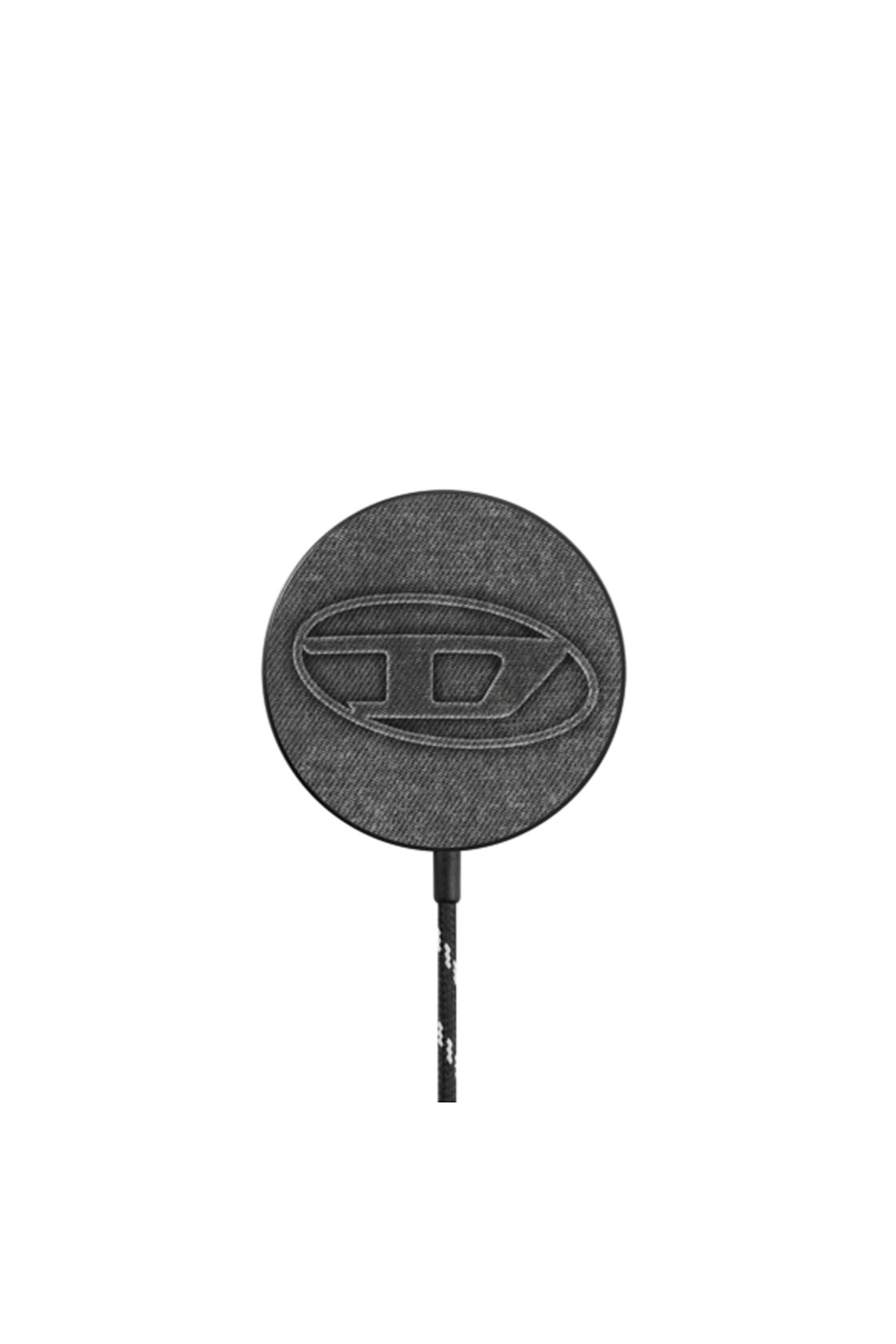 Diesel - Oval D Magsafe Wireless Charger - Wireless chargers - Unisex - Black