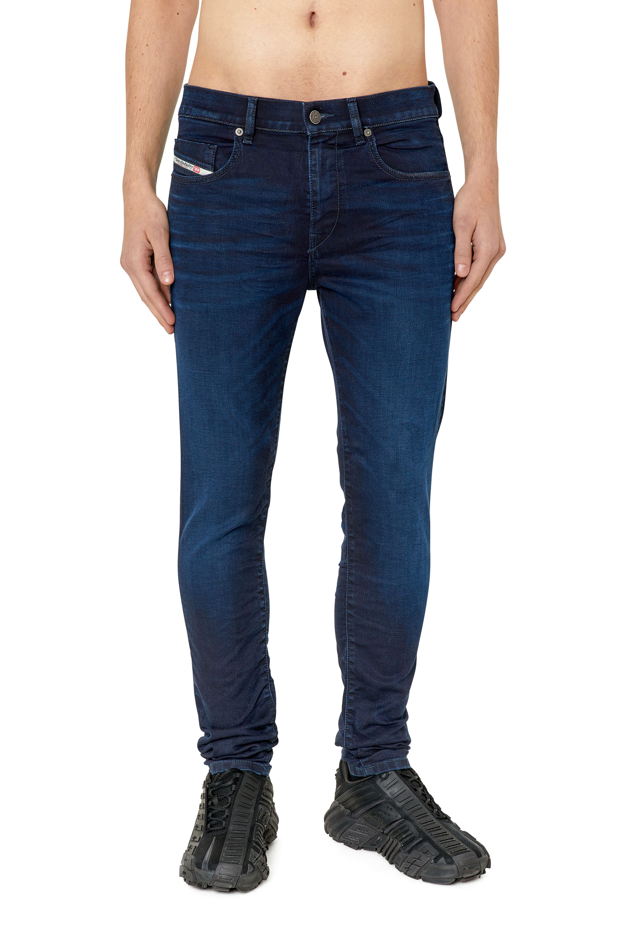 Diesel Slim D-strukt Jogg Jeans In Blue