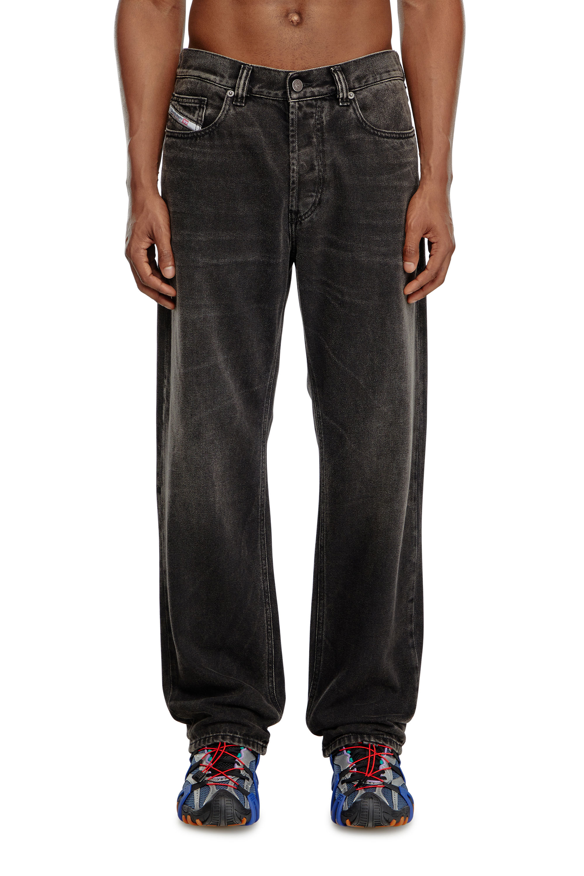 Diesel - Straight Jeans - 2010 D-Macs - Vaqueros - Hombre - Negro
