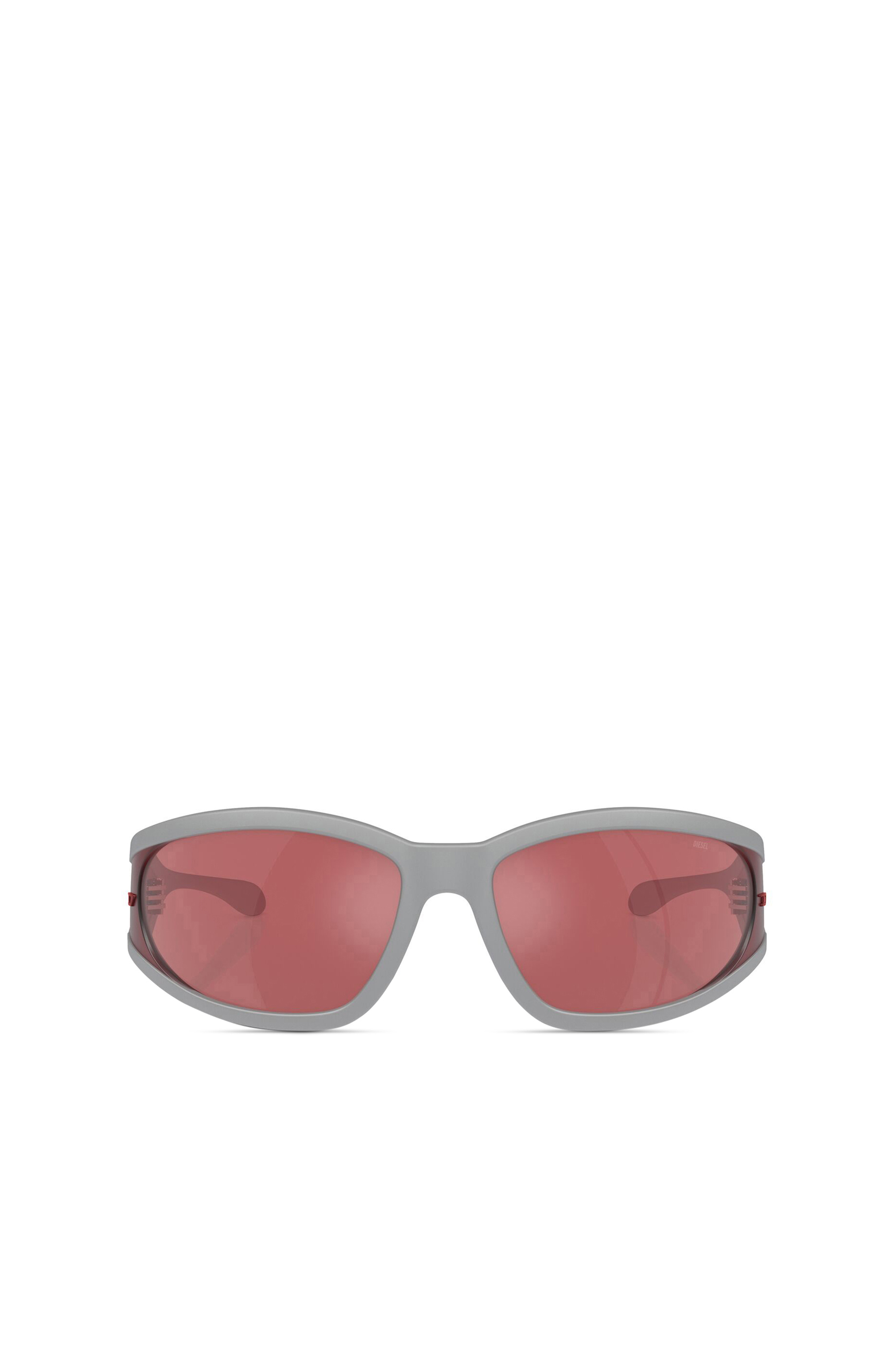 Diesel Unisex Multicolor - Rectangular Sunglasses In Acetate - Sunglasses Uni