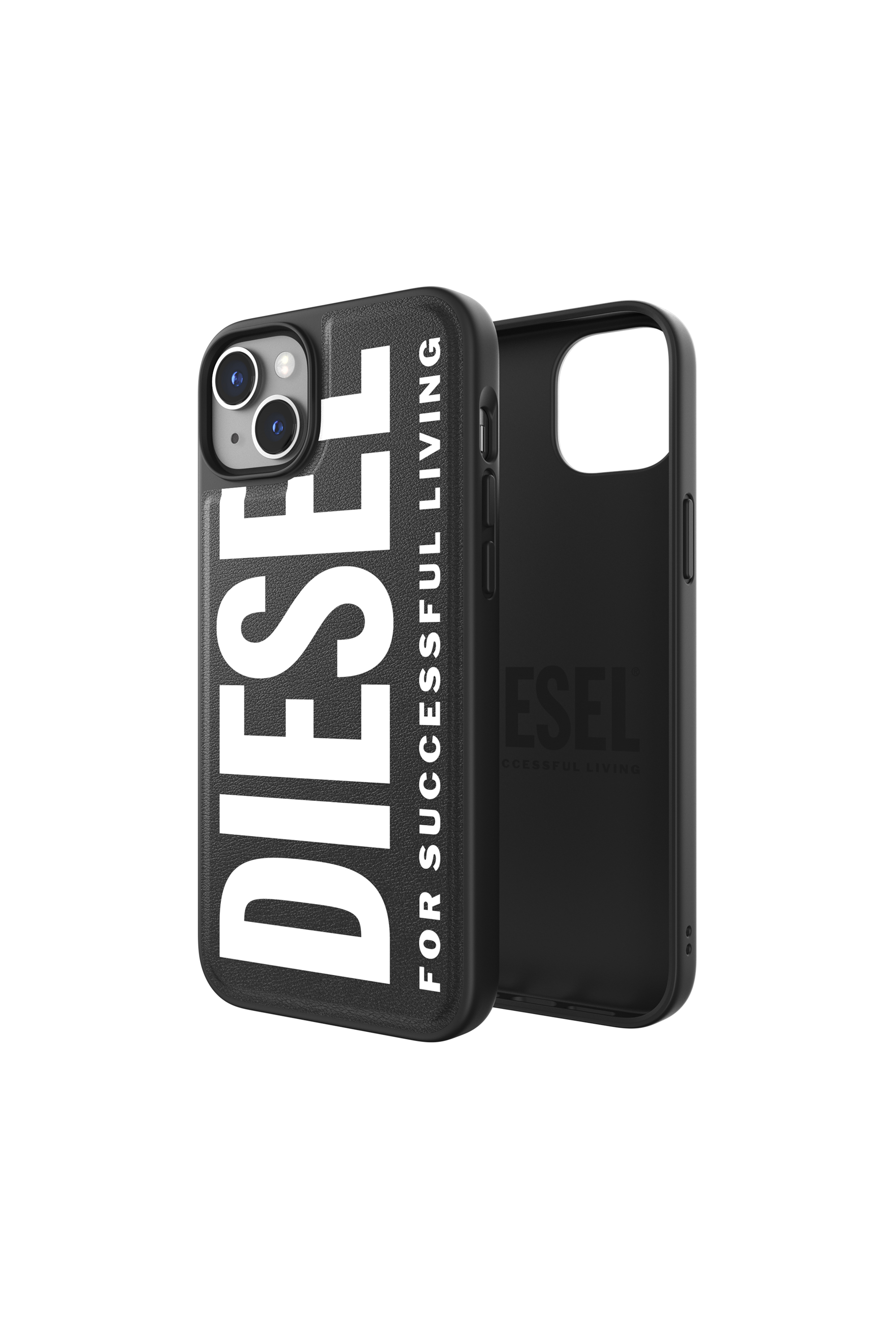 Diesel - Custodia sagomata per i Phone 14 Plus - Cover - Unisex - Nero