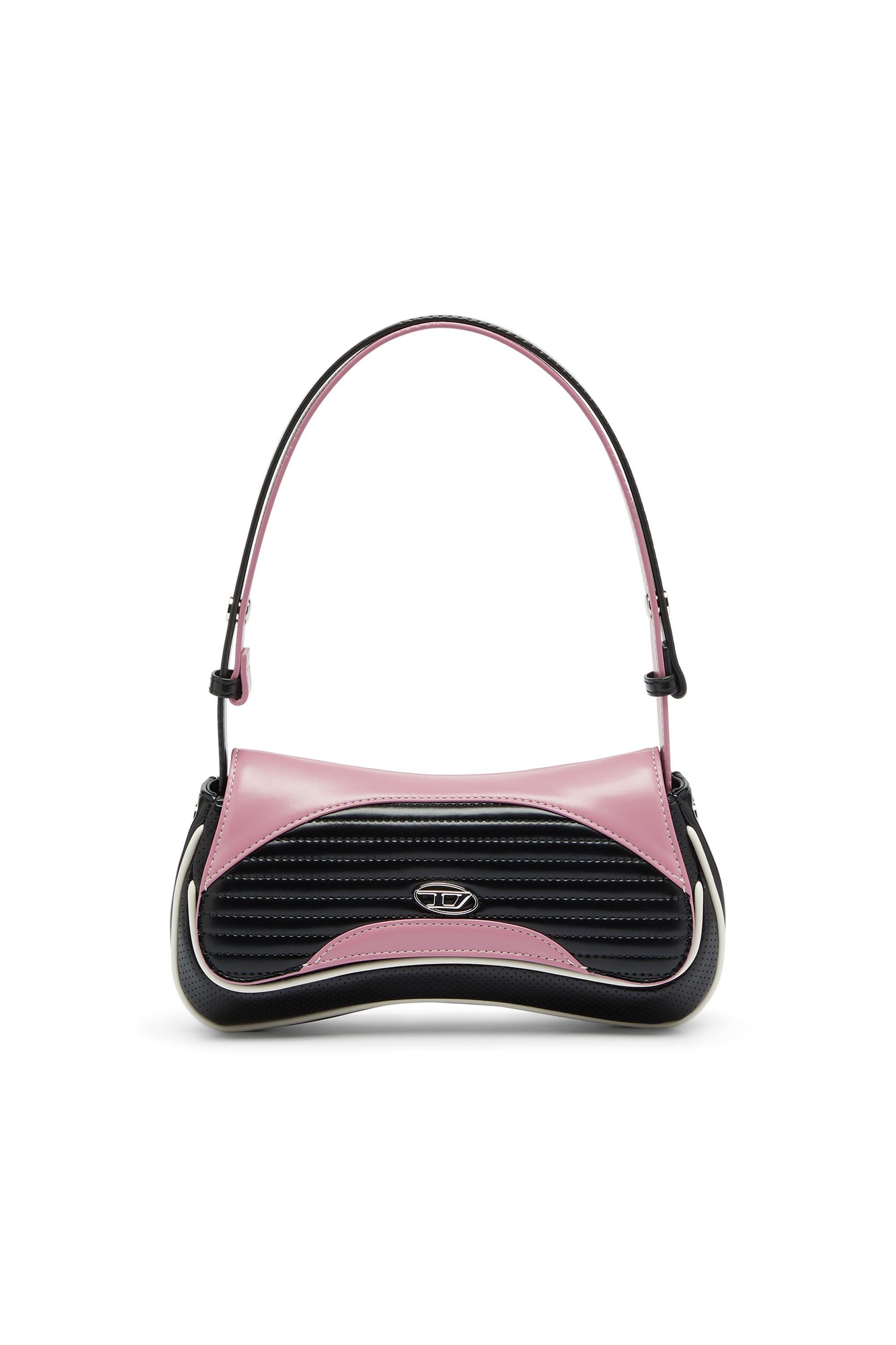Diesel - Play - Clutch with colour-block design - Clutches - Woman - Multicolor