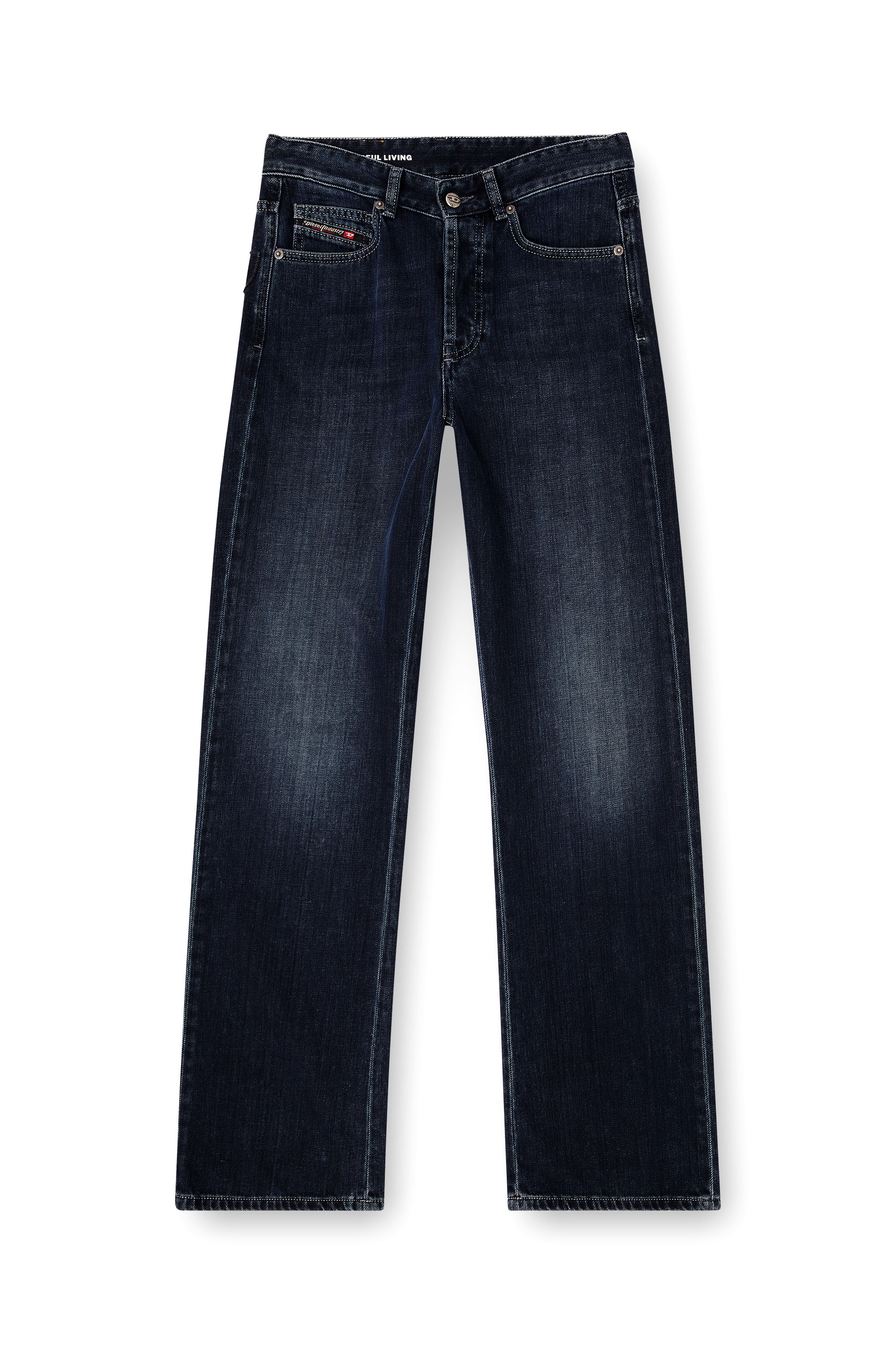 Diesel - Woman's Regular Jeans 1971 D-Sent 09Q19, Dark Blue - 2