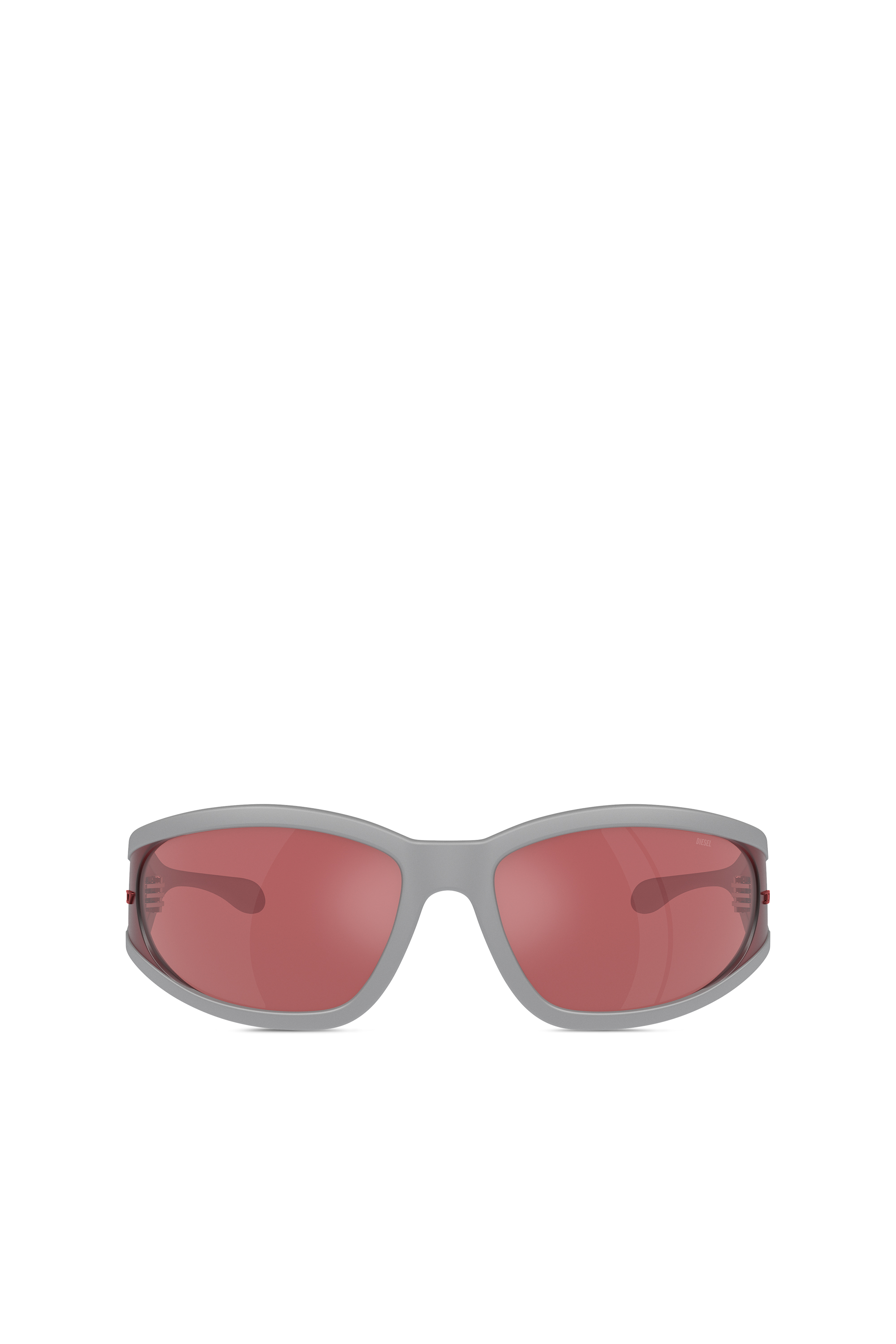 Diesel - Sonnenbrille aus acetat mit rechteckigen gläsern - Sonnenbrille - Unisex - Bunt