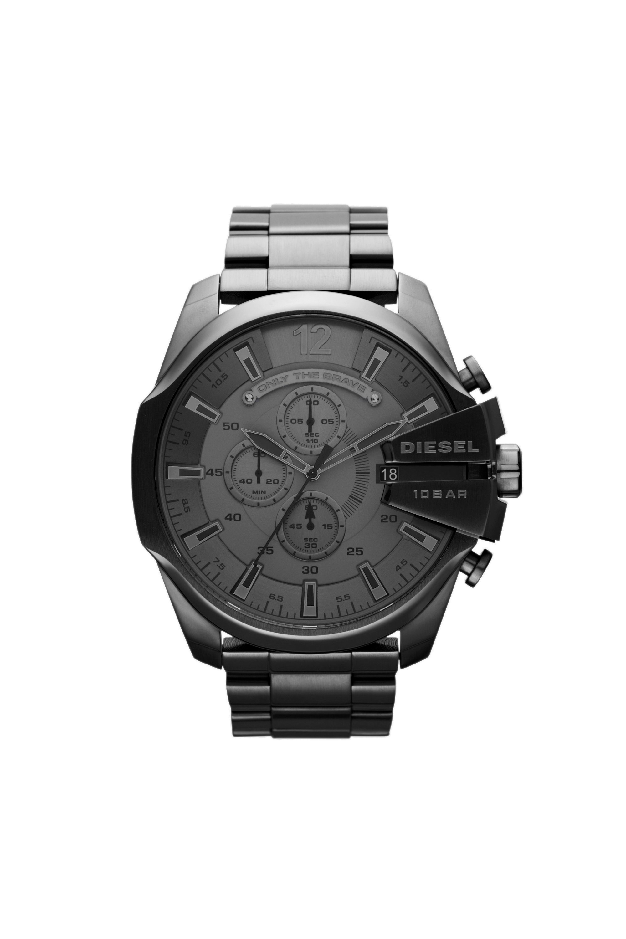 Diesel - Watch with black plating - Timeframes - Man - Grey