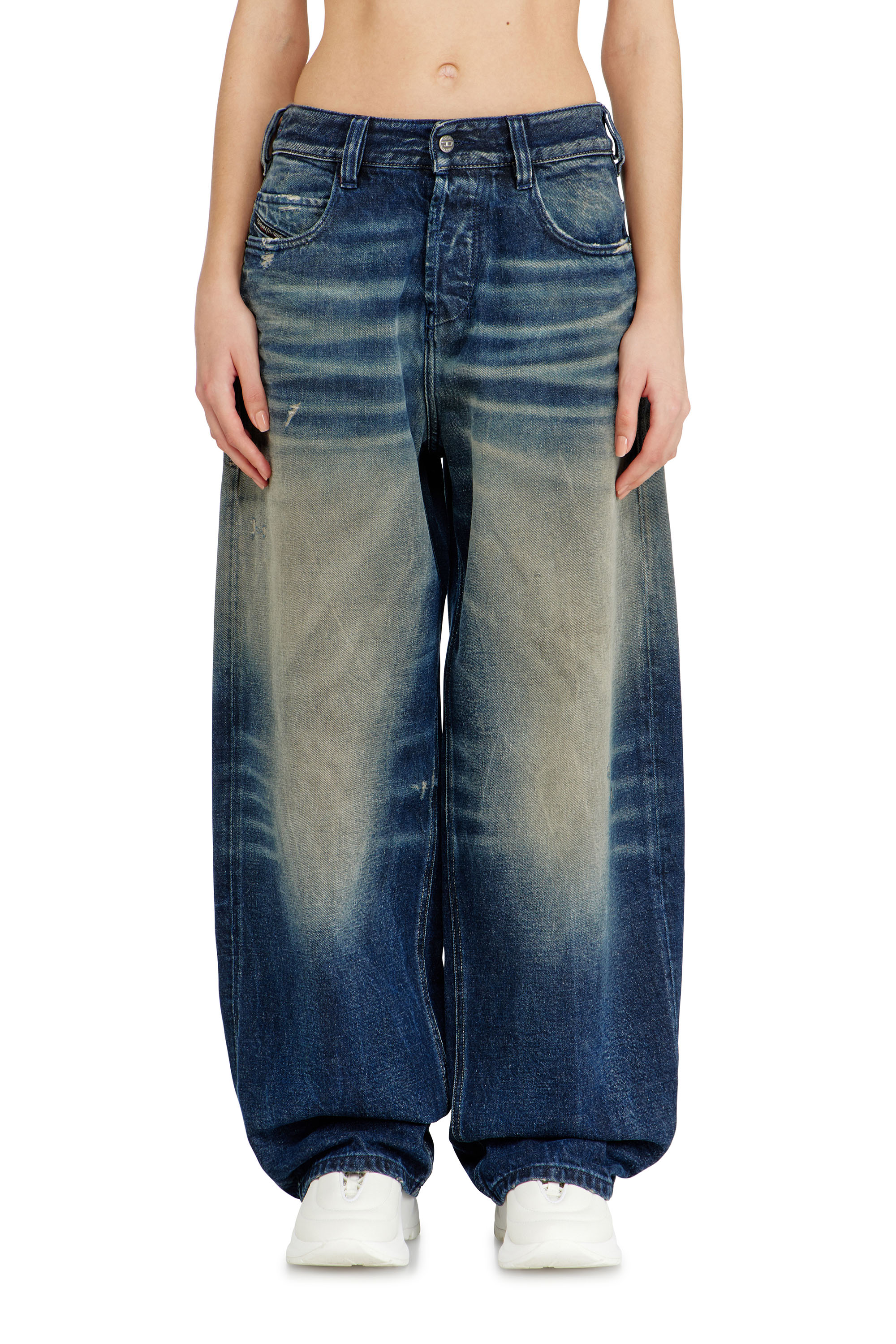 Diesel - Unisex's Relaxed Jeans 1997 D-Enim-M 007DQ, Dark Blue - 1