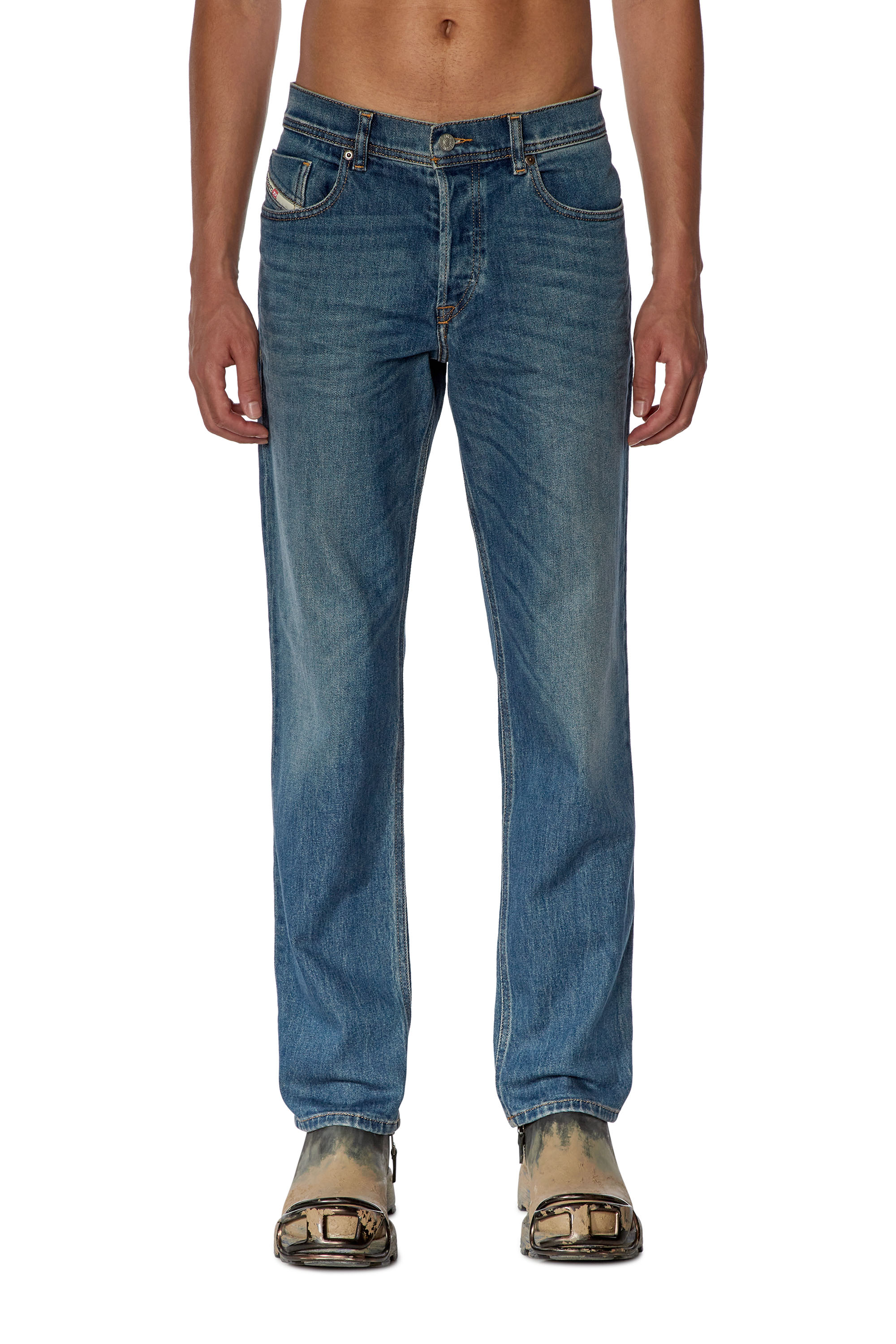 Diesel - Tapered Jeans - 2023 D-Finitive - Vaqueros - Hombre - Azul marino