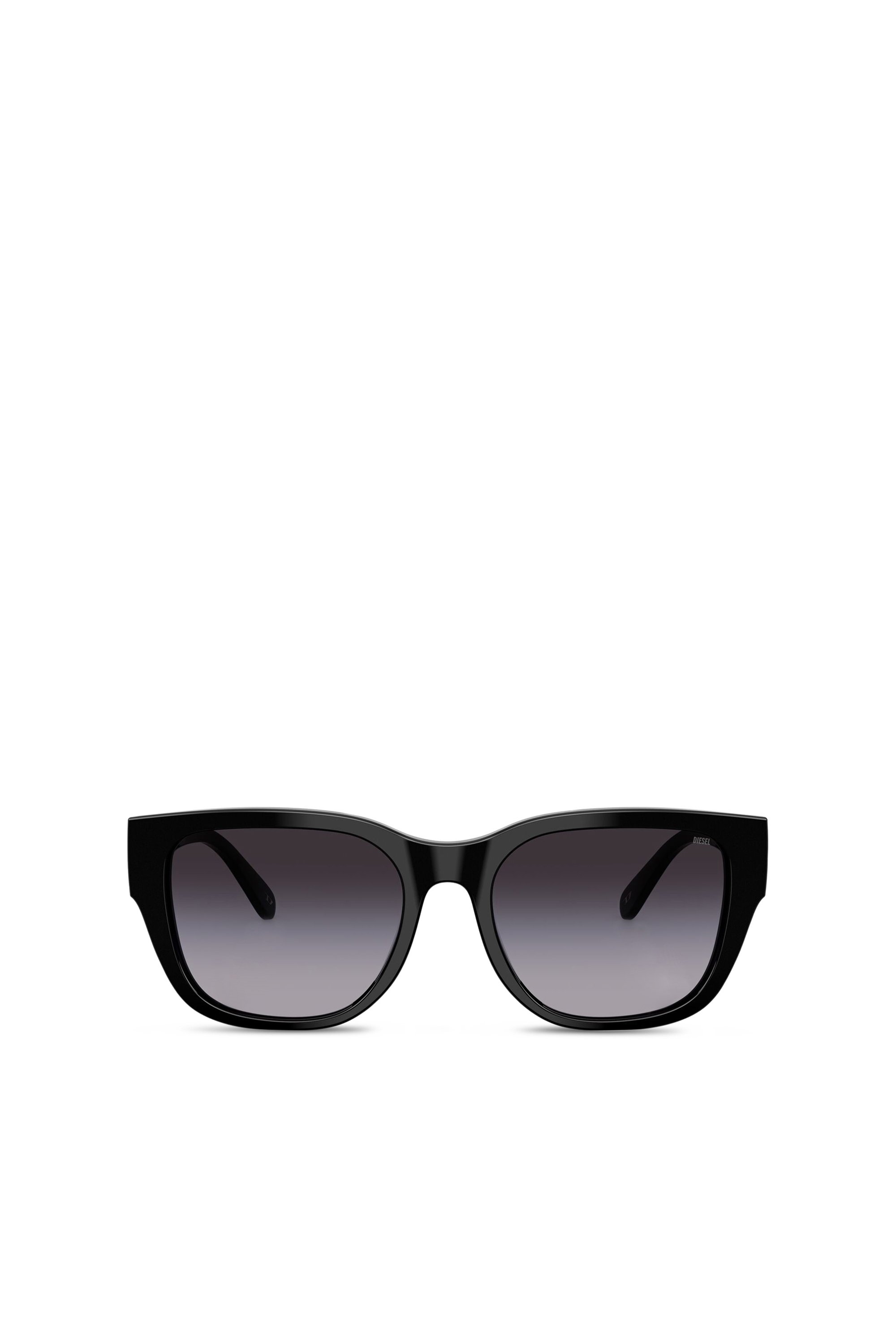 Diesel - Square sunglasses - Sunglasses - Unisex - Black