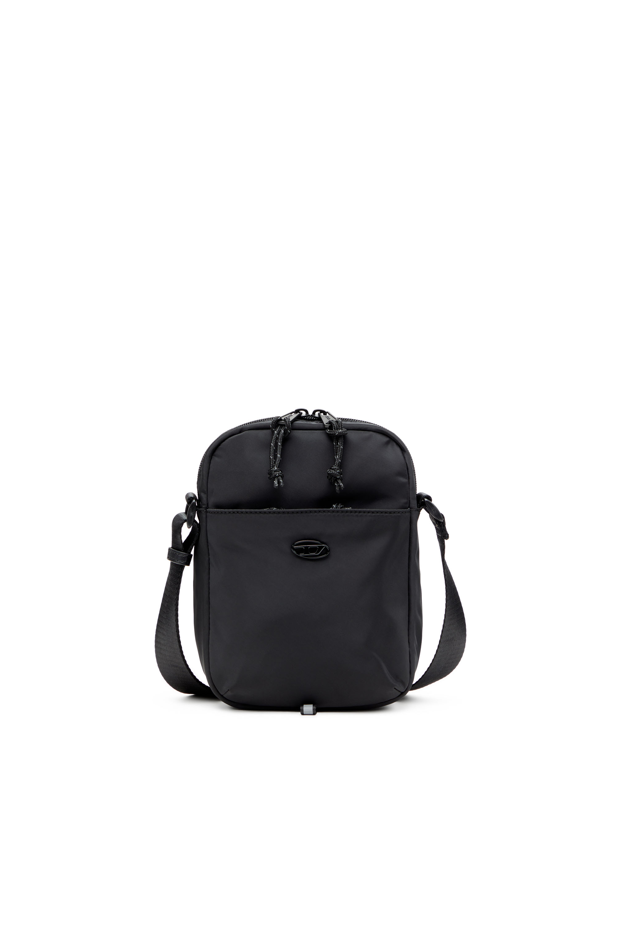 Diesel Crossbody Bag In Tech Fabric In Black