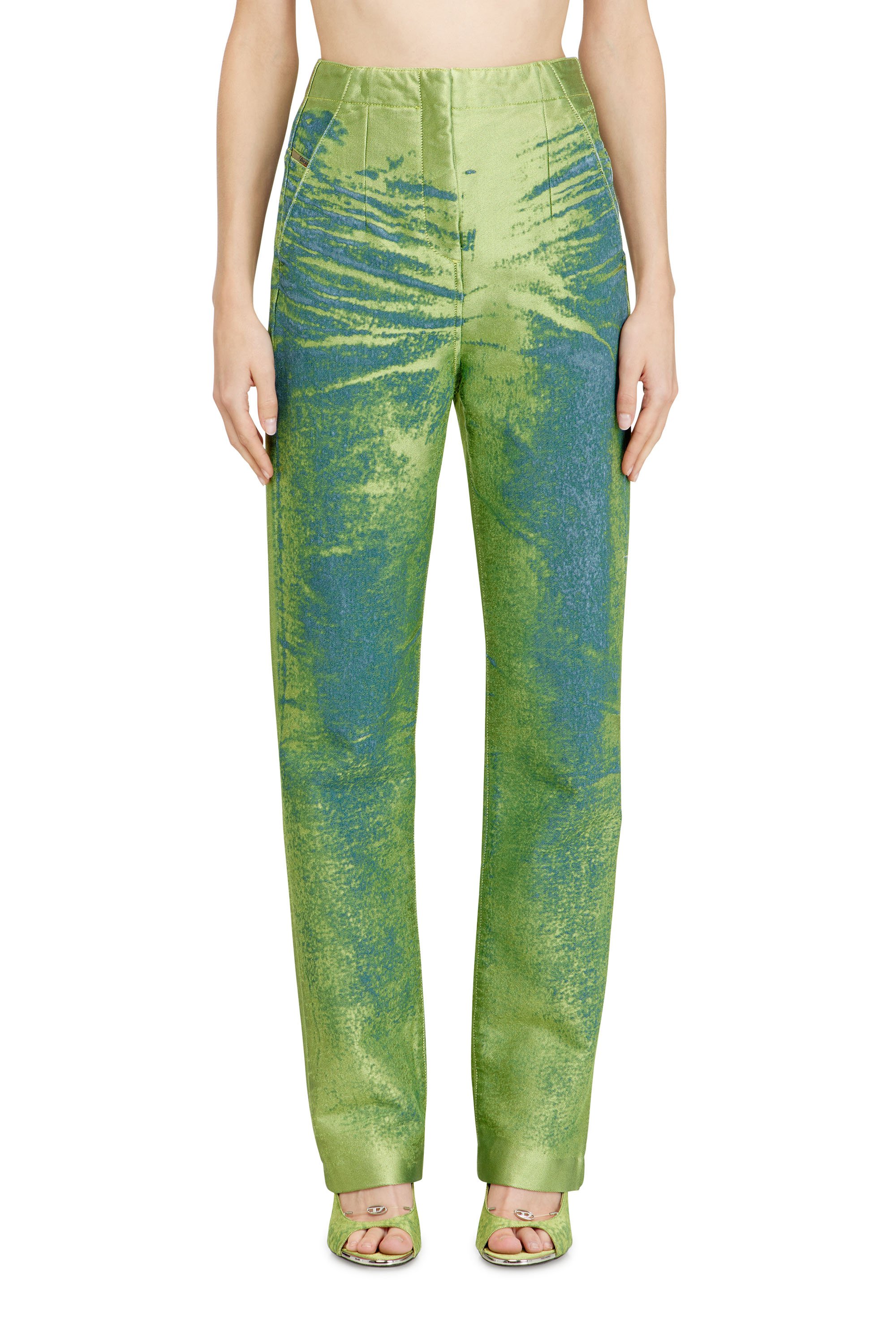 Diesel Damen Grün - Slim Jeans - D-Drelian - Jeans Größe 26