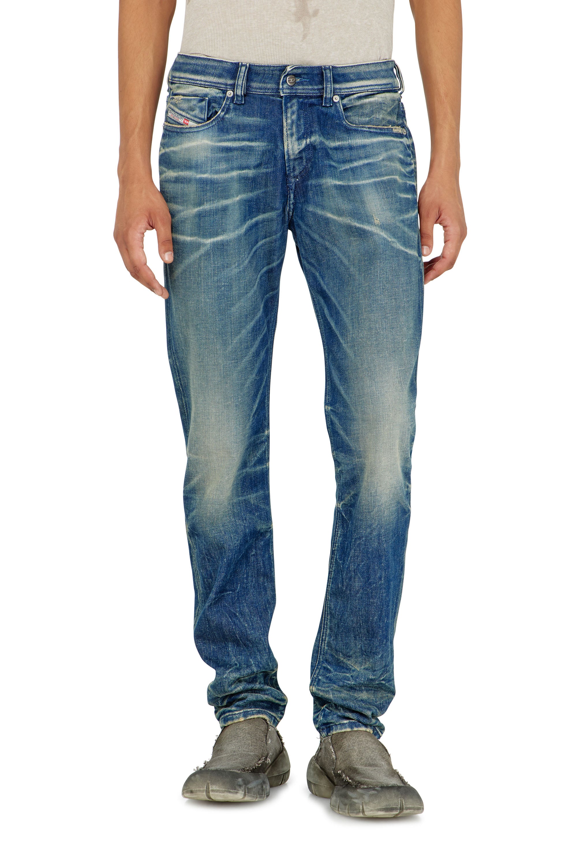 Diesel Skinny Jeans Low Waist 1979 Sleenker, Medium blue, Zip fly