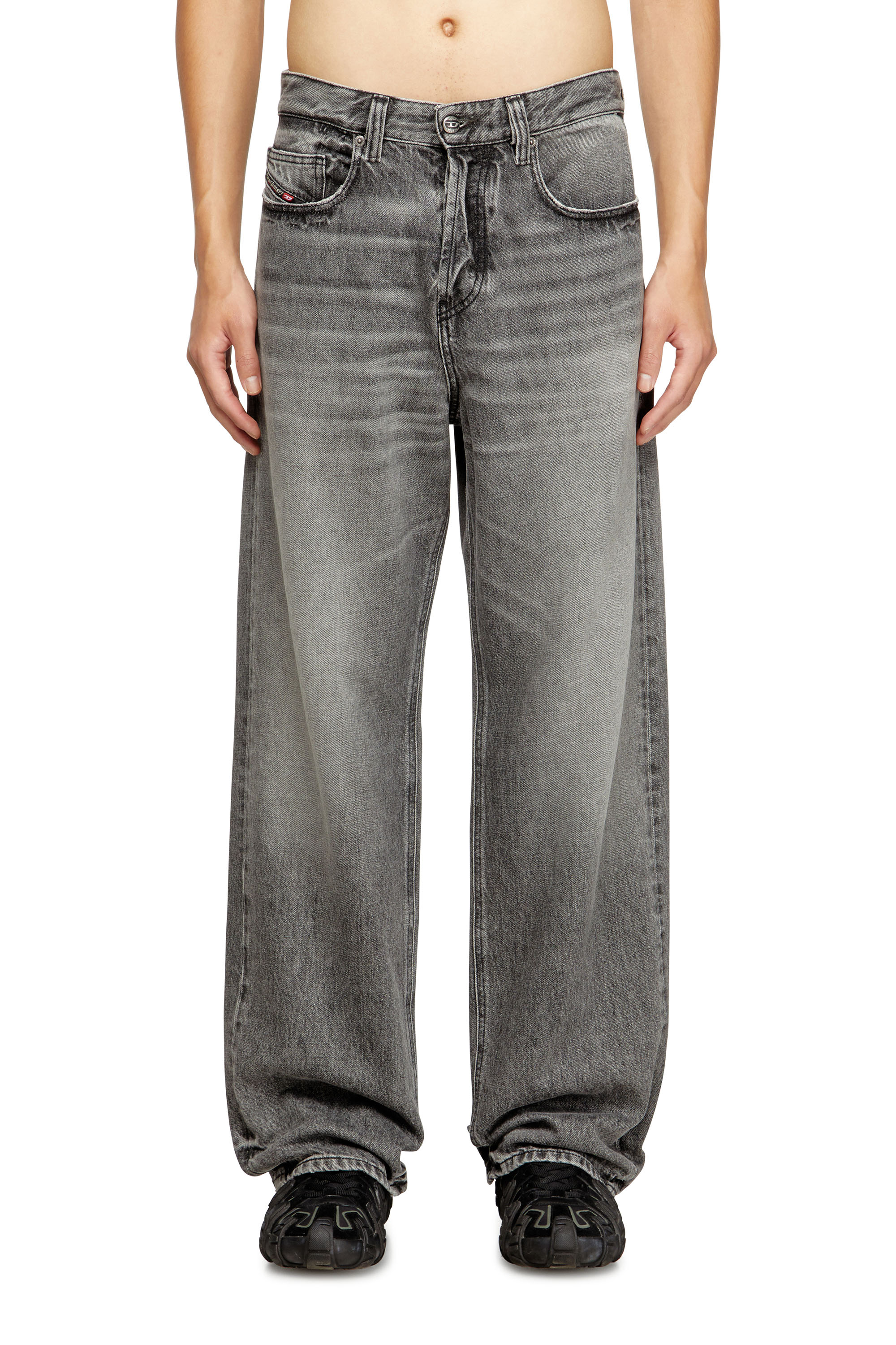 Diesel - Man's Relaxed Jeans 2001 D-Macro 007AW, Grey - 1