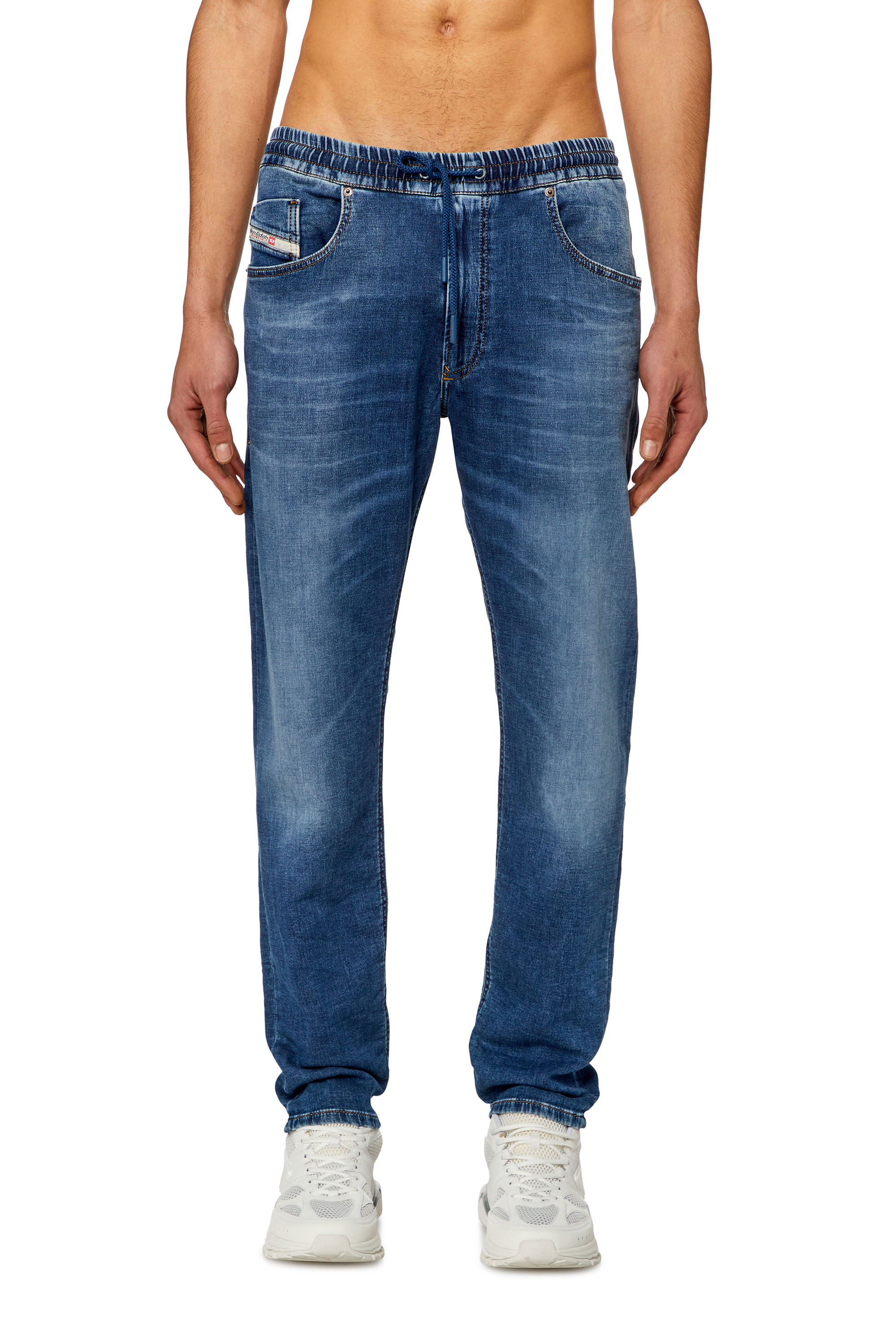 Diesel Tapered Krooley Jogg Jeans In Blu