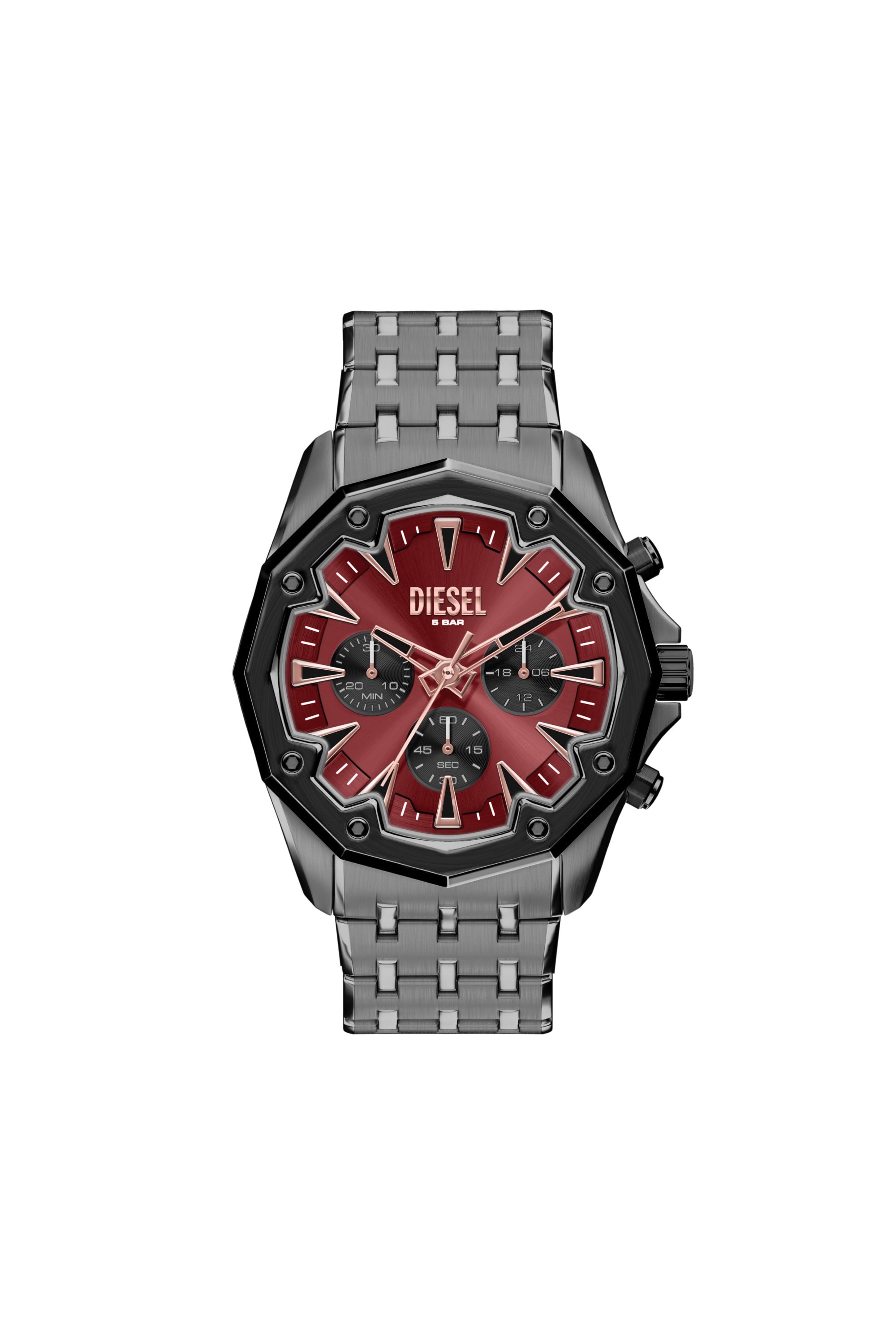 Diesel - Stinger gunmetal stainless steel watch - Timeframes - Man - Grey
