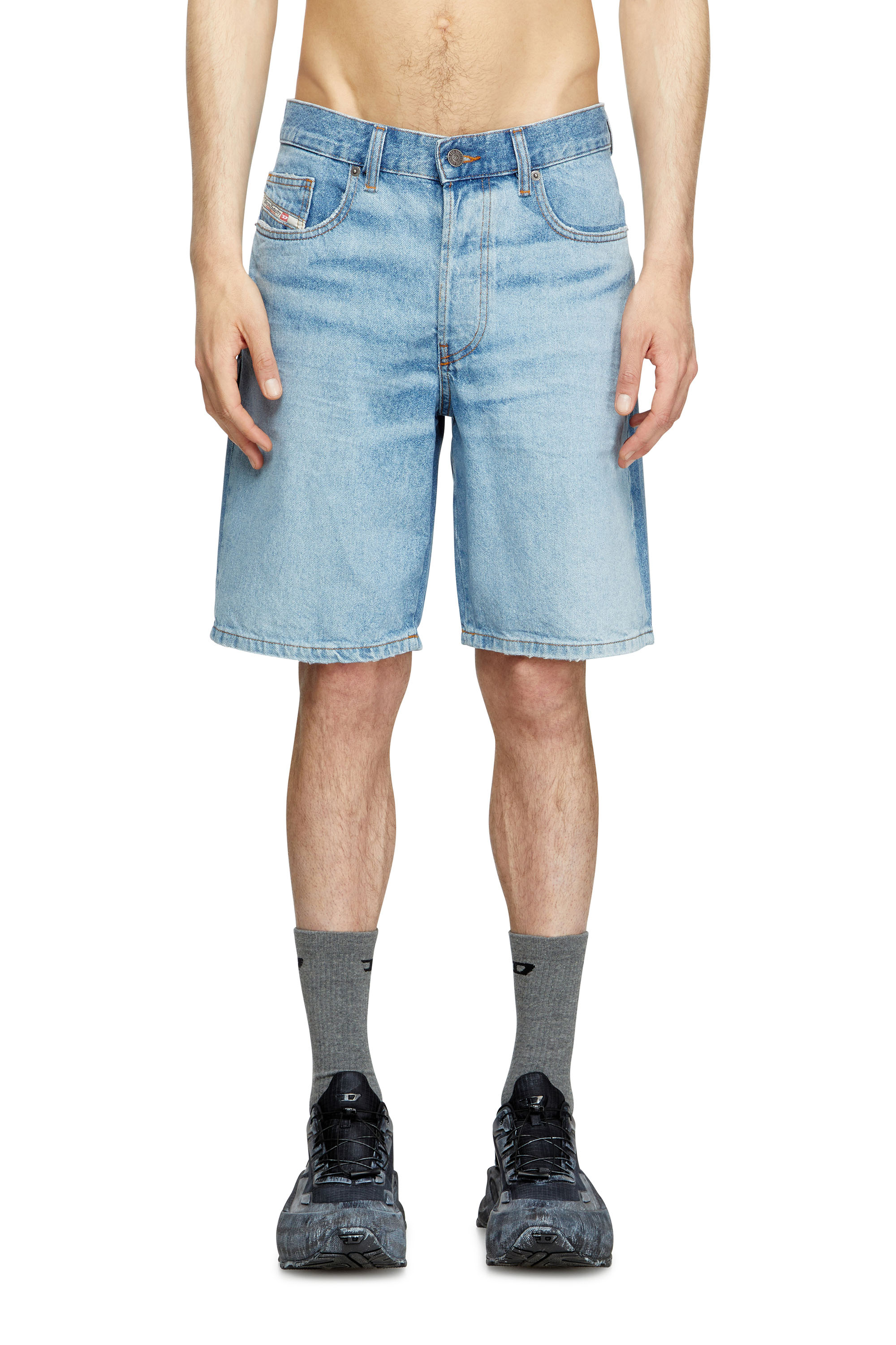 Diesel Mužský Modrá - Denim Shorts - Denim Short Pants - Man Veľkosť 32