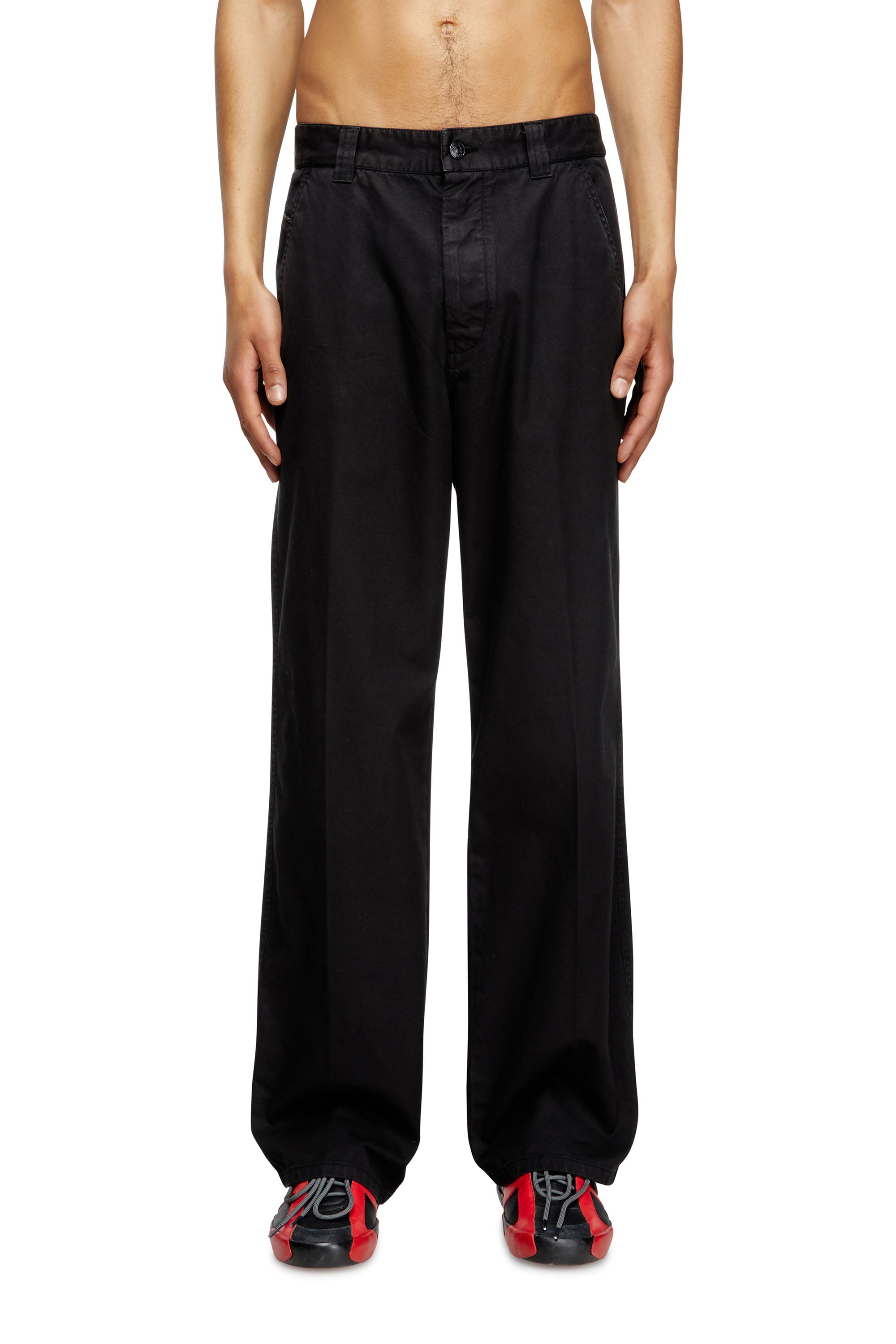 Diesel - Chino pants - Pants - Man - Black