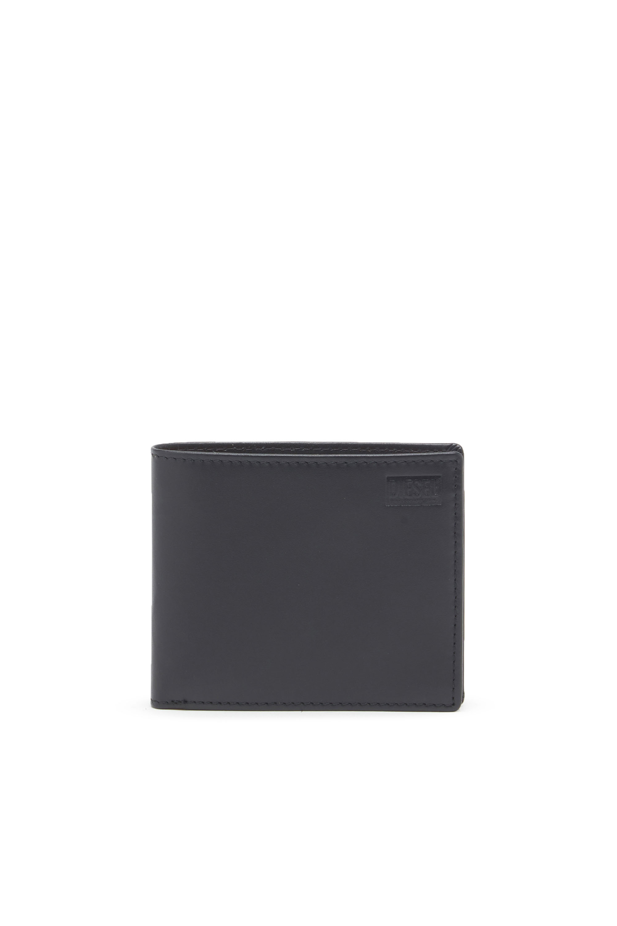 Diesel - Bi-fold wallet in smooth leather - Small Wallets - Man - Multicolor