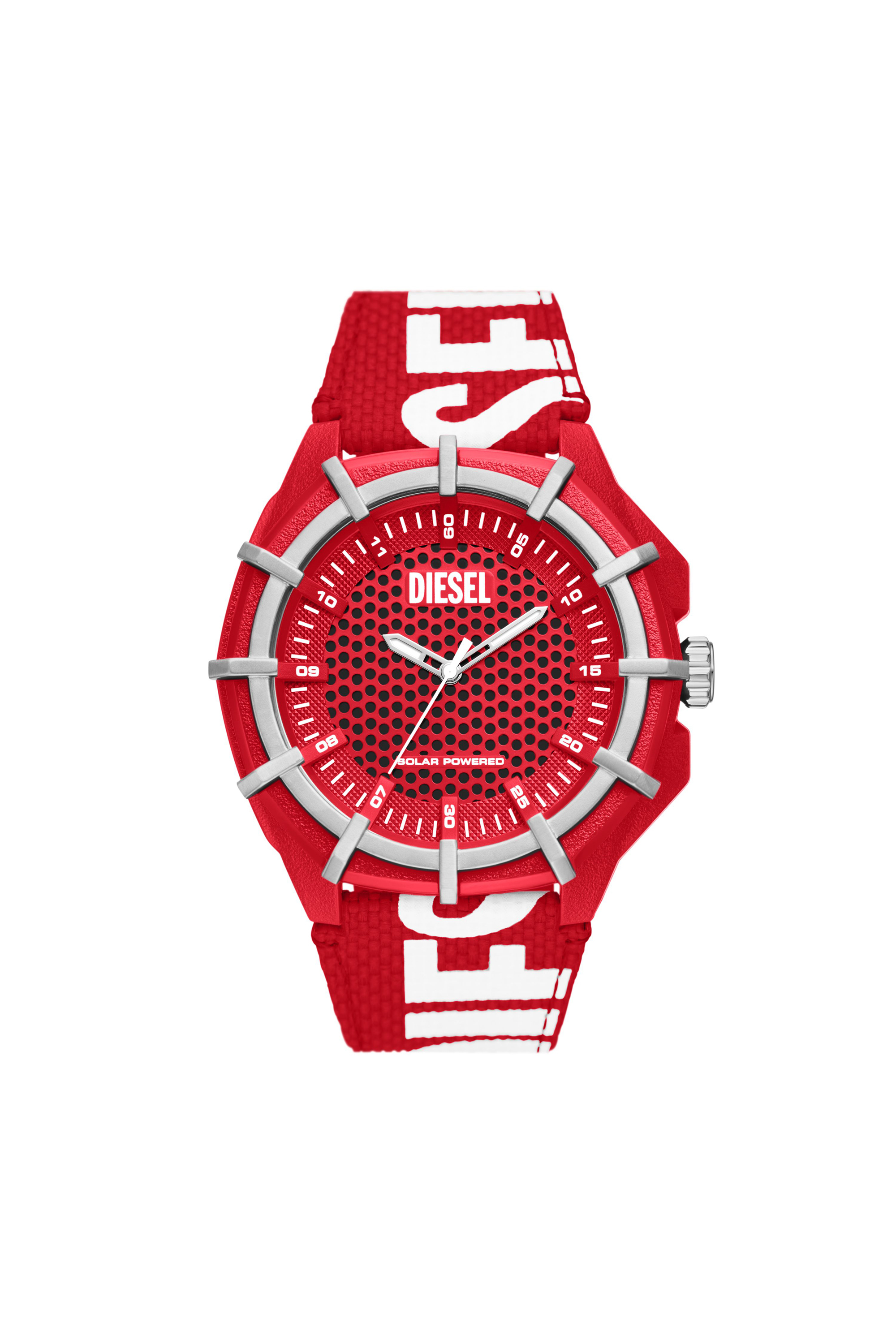 Diesel - Framed Solar Red watch - Timeframes - Man - Red