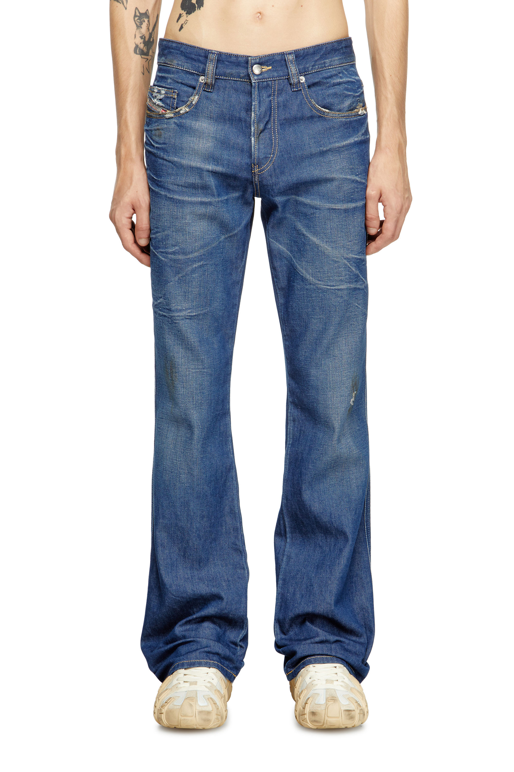 Diesel Bootcut Jeans In Blue