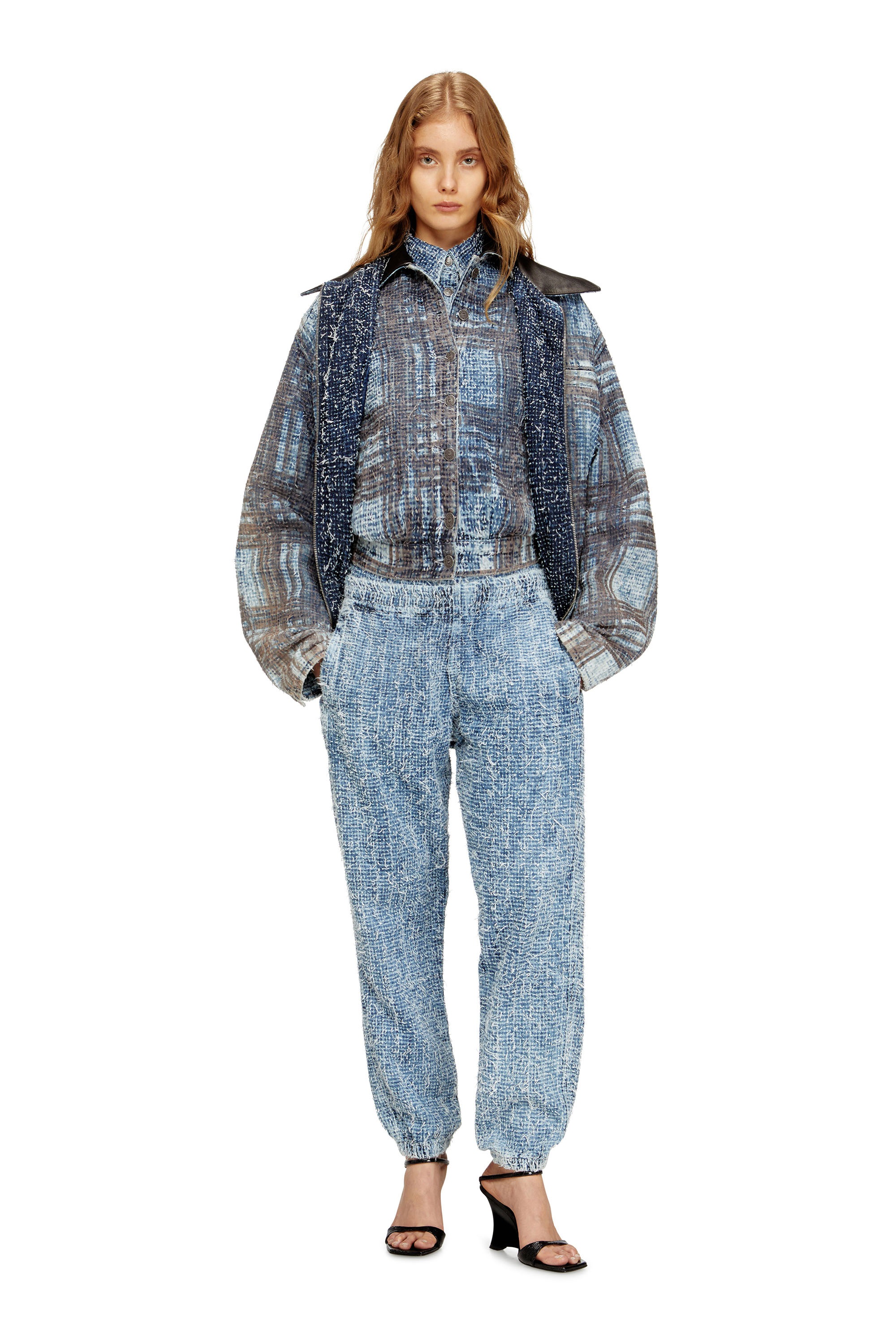 Diesel - Unisex's Slim Jeans D-Labb 0ADCI, Light Blue - 5