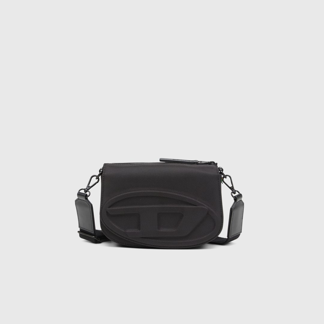 Diesel - 1DR-Camera bag in Cordura fabric - Crossbody Bags - Unisex - Black