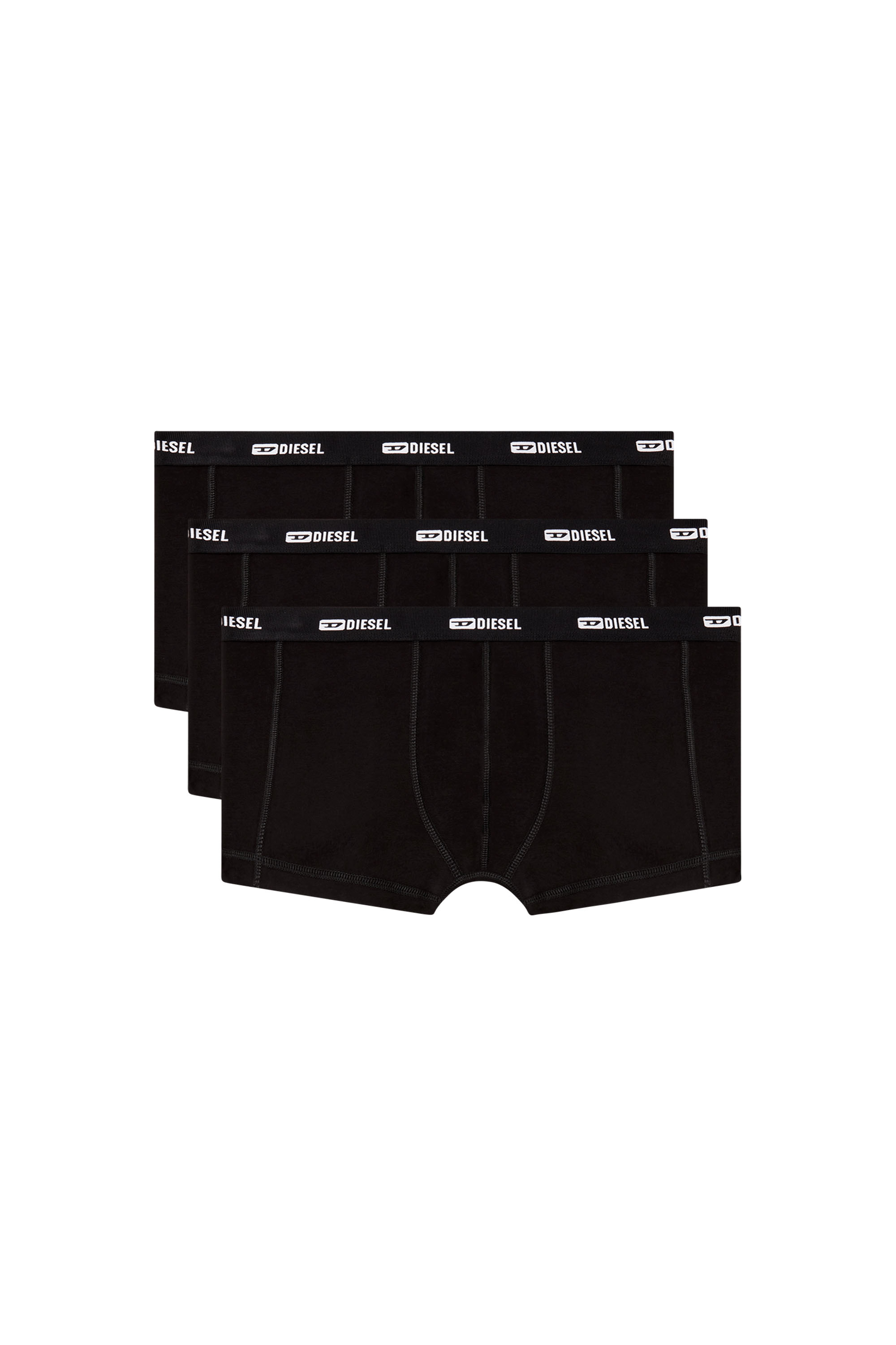 Diesel - DAMIEN-UTLT-3PACK, Man's 3-pack of boxer briefs in Black - 1
