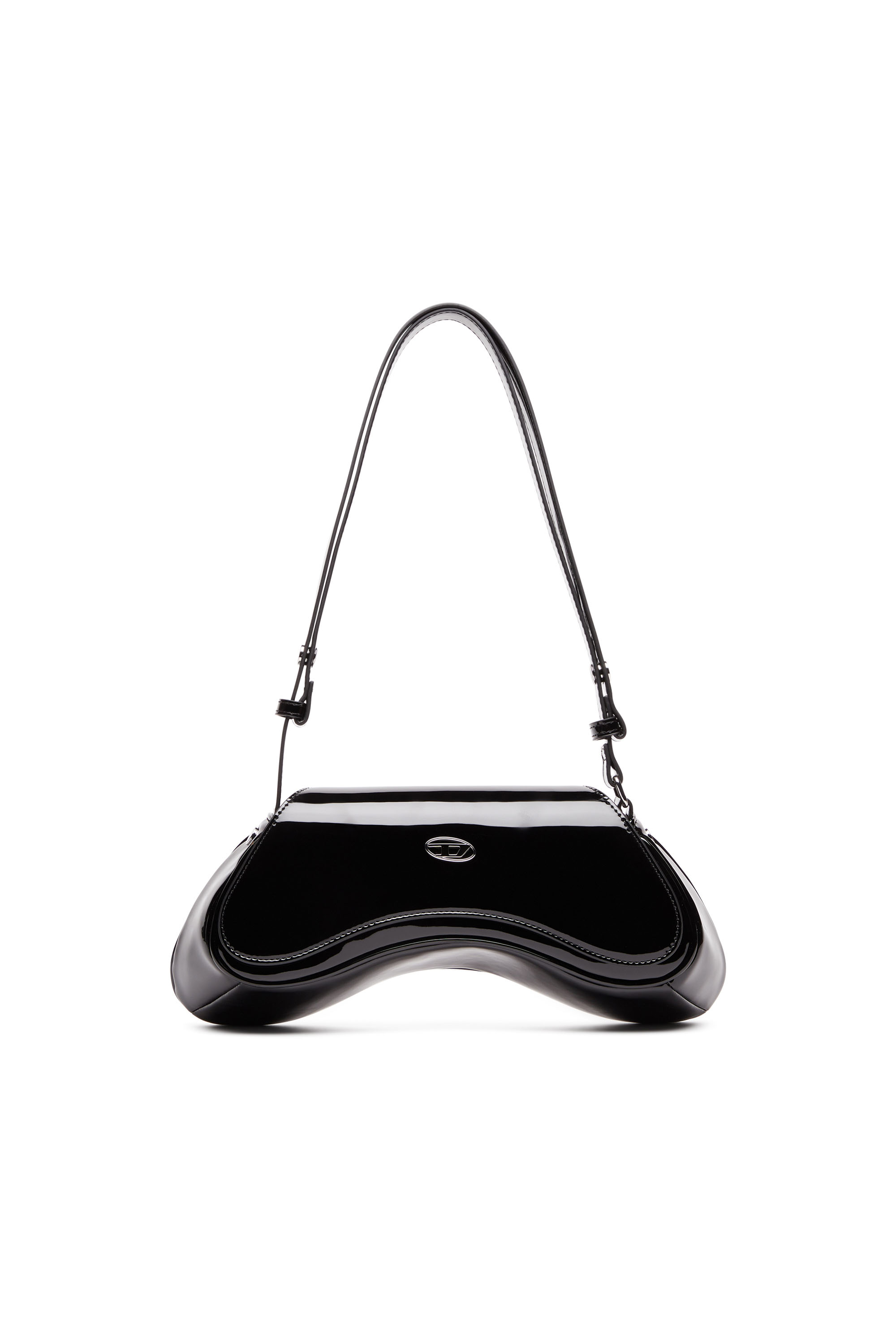 Diesel Mulher Preto - Play-Glossy Crossbody Bag - Shoulder Bags - Woman Uni