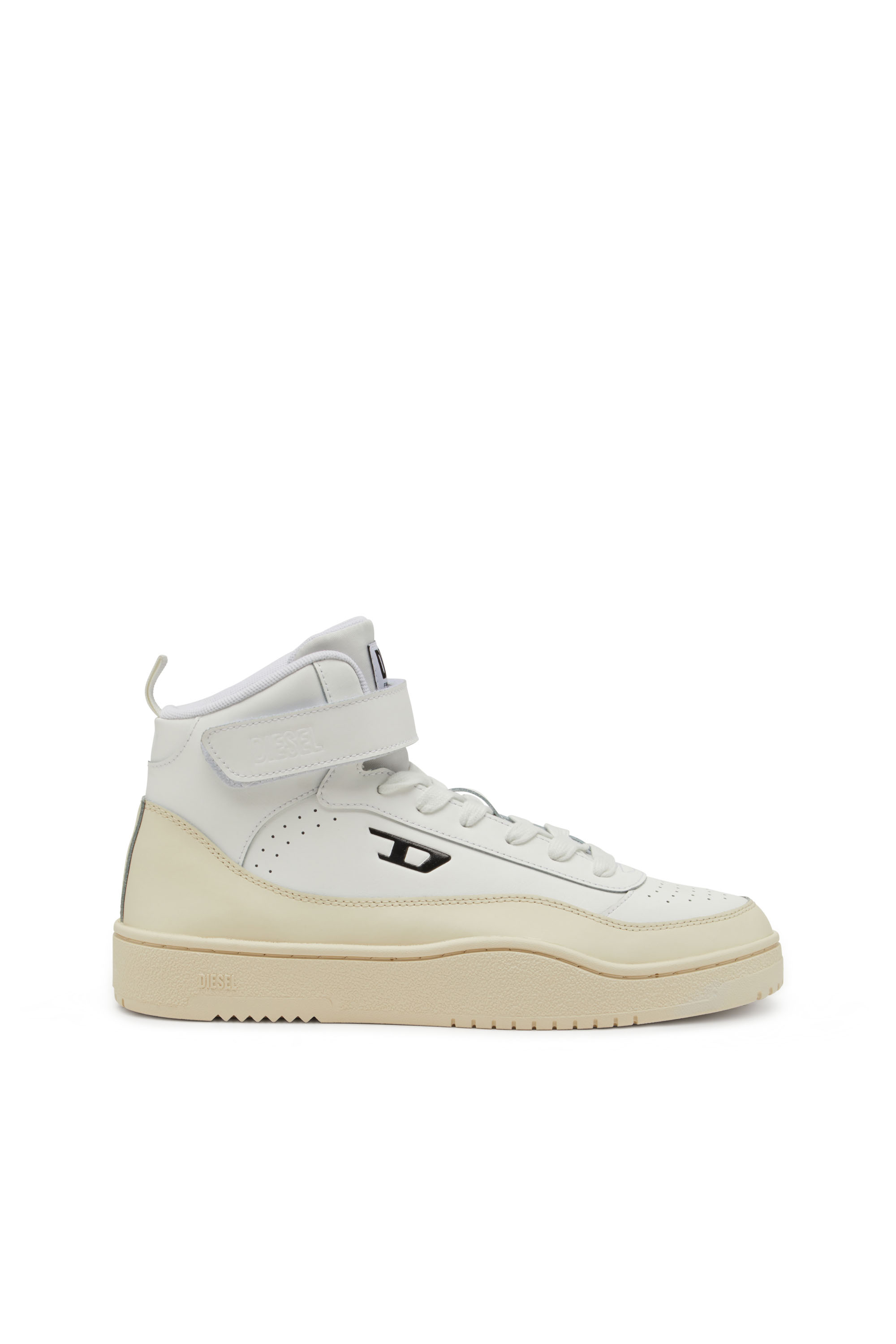 Diesel - S-Tracker-D-Mid top sneaker - Sneakers - Man - White