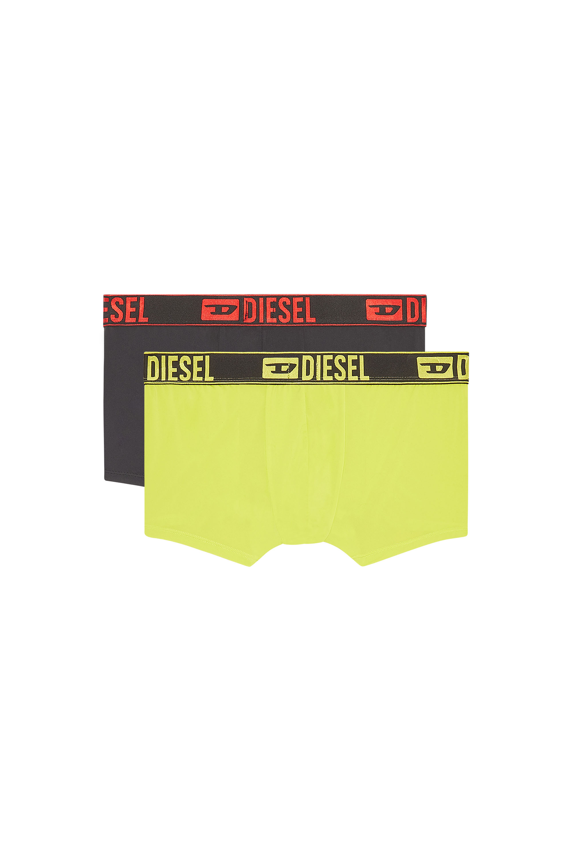 Diesel - Two-pack microfibre boxer briefs - Trunks - Man - Multicolor