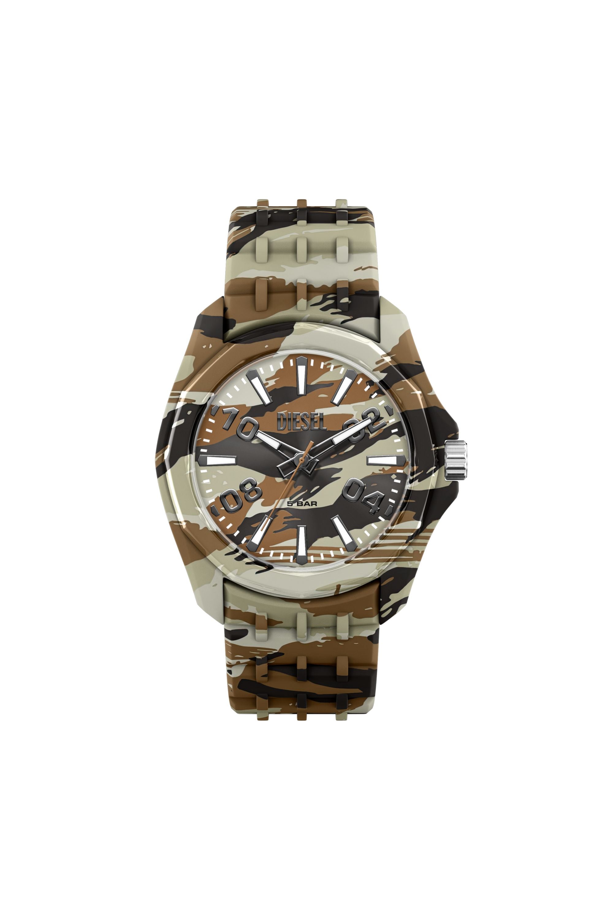 Diesel - Stinger camo silicone watch - Timeframes - Man - Multicolor