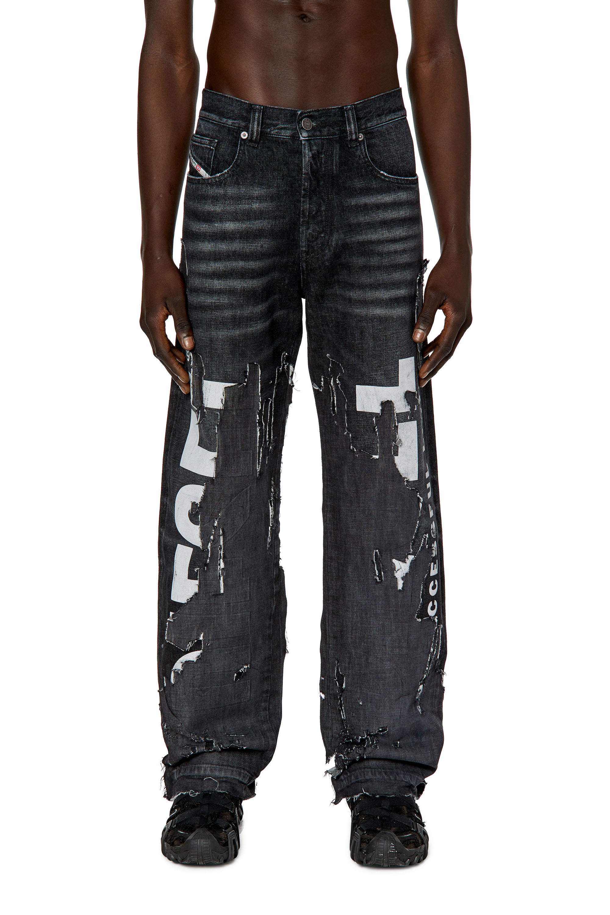 Diesel - Straight Jeans - 2010 D-Macs - Jeans - Uomo - Nero