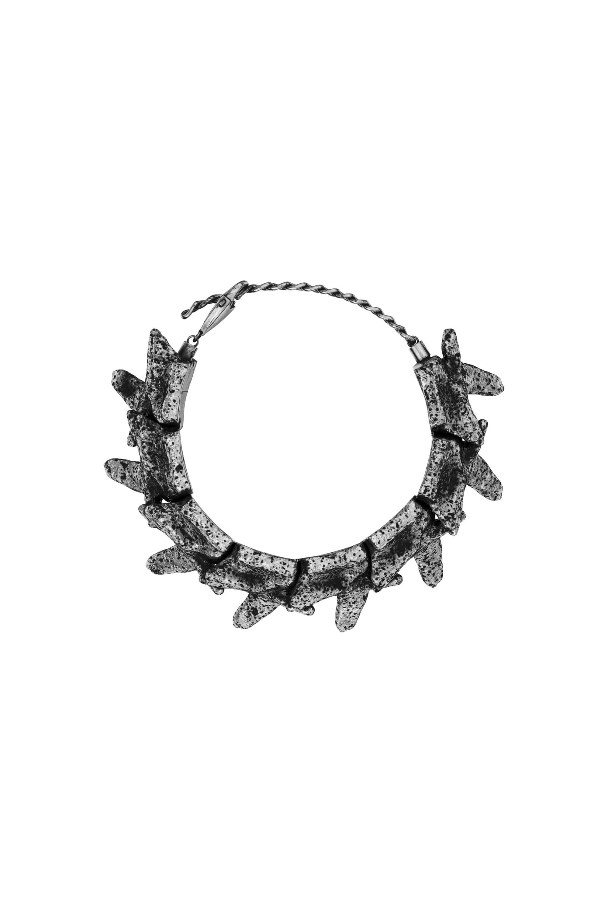 Diesel - Silver-tone components bracelet - Bracelets - Unisex - Grey