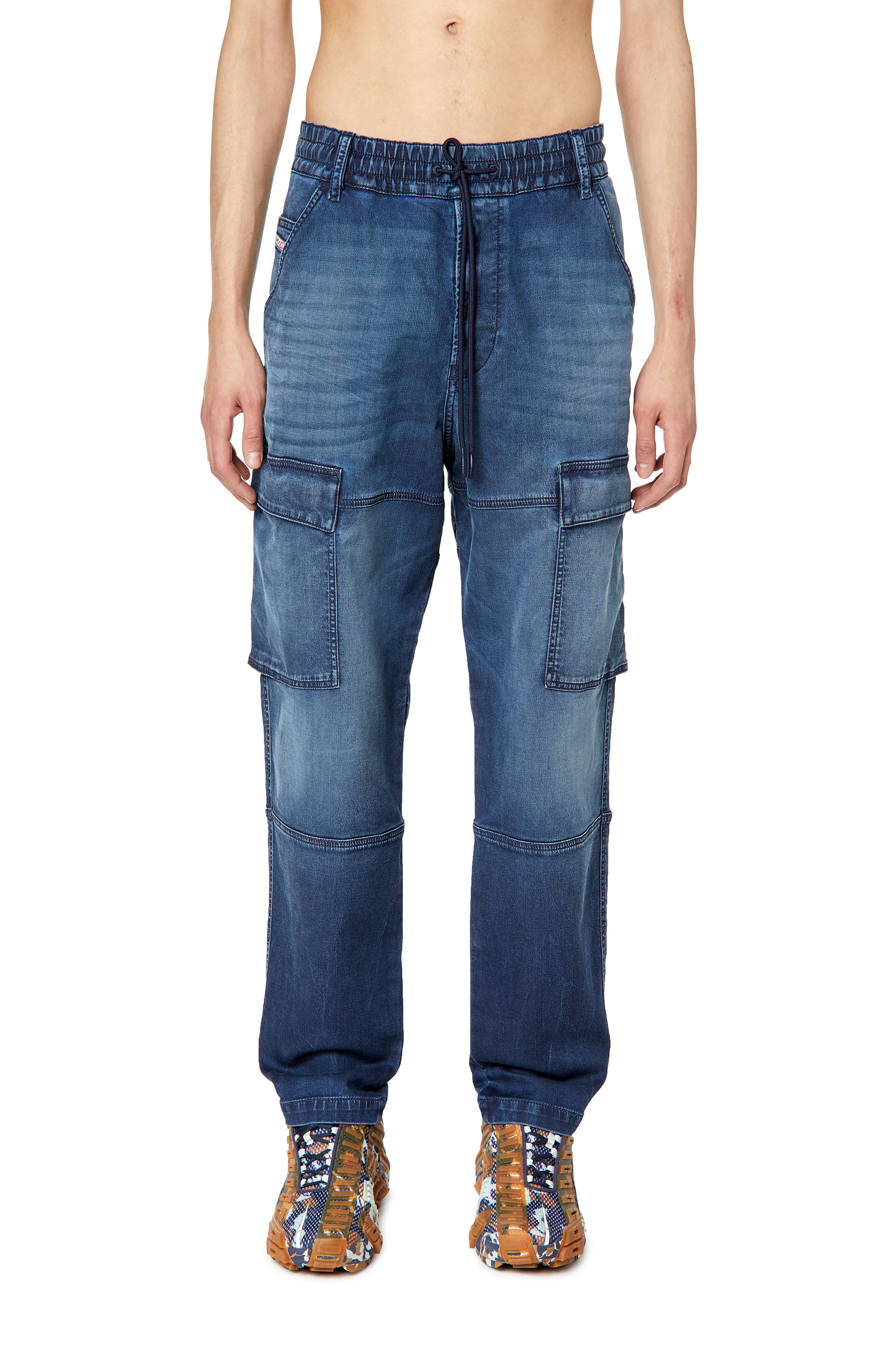 Diesel Krooley Joggjeans® Tapered Jeans In Blue