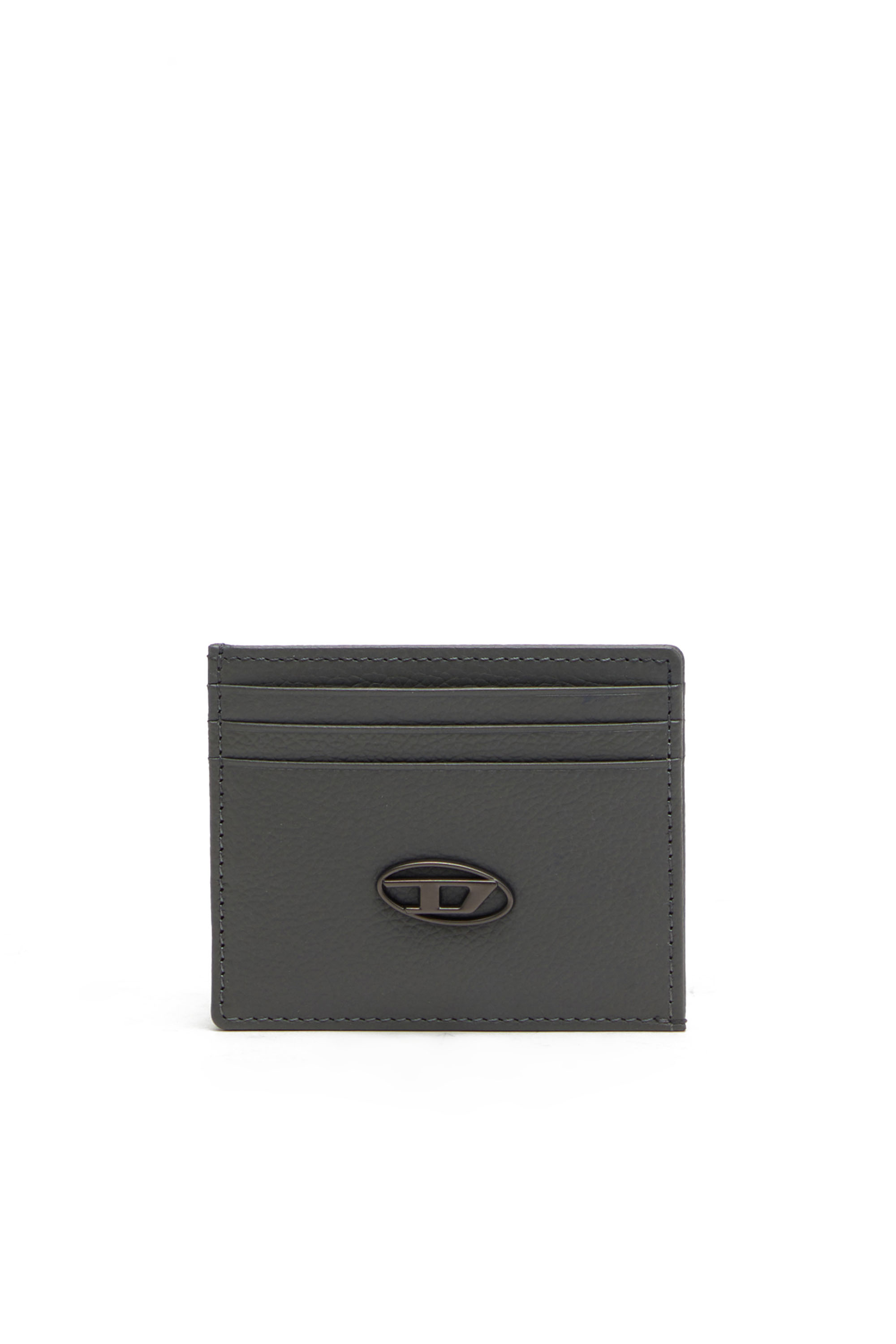 Diesel Card Case In Grained Leather